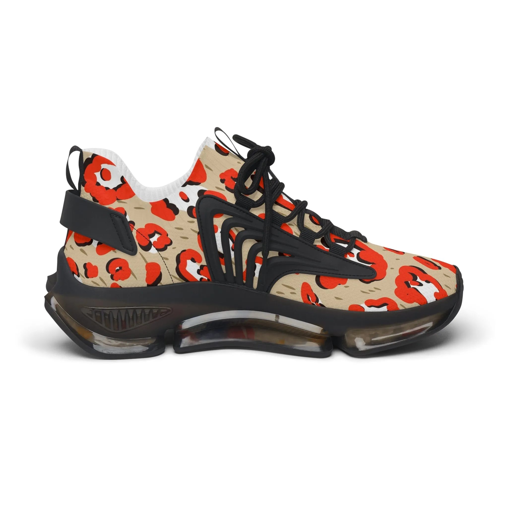 Sneakers Women's Mesh leopard by Mariu del Campo.