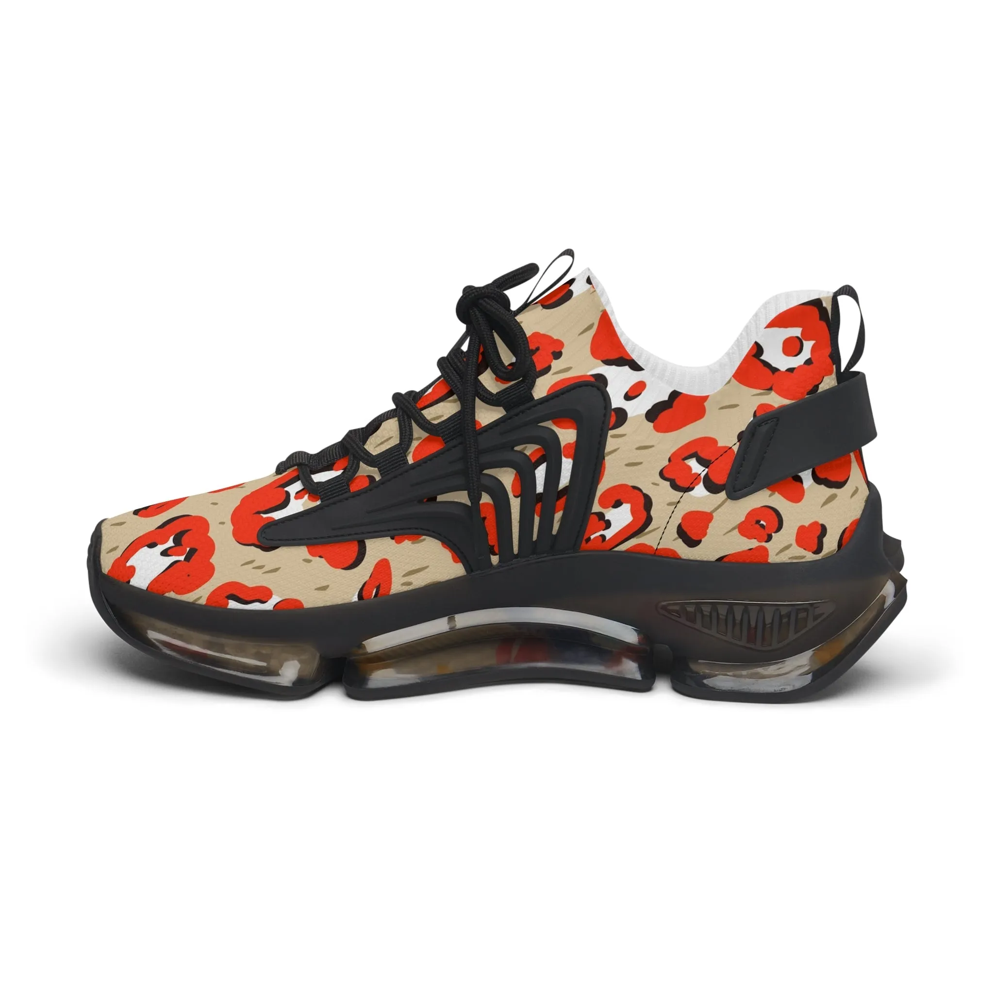 Sneakers Women's Mesh leopard by Mariu del Campo.