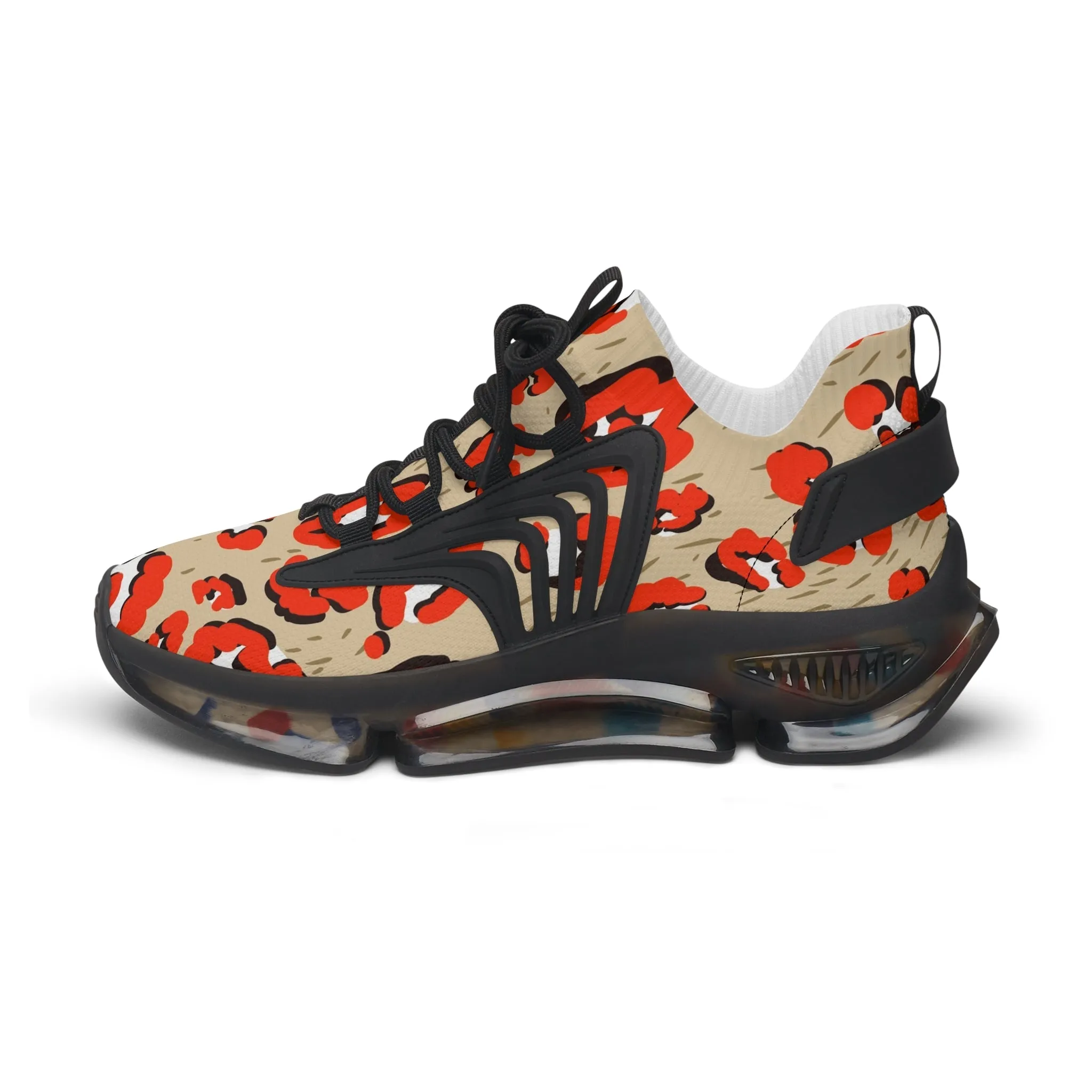 Sneakers Women's Mesh leopard by Mariu del Campo.