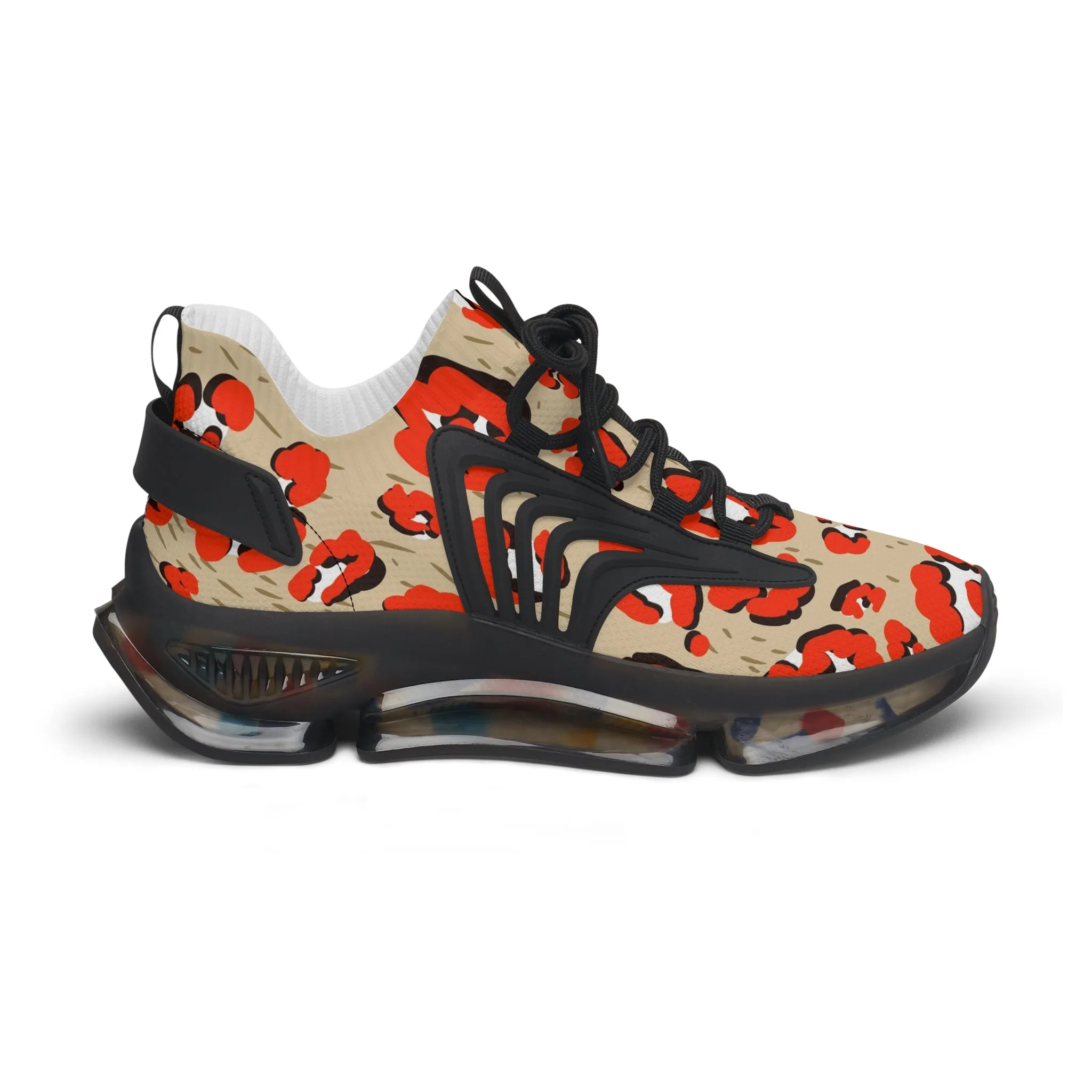 Sneakers Women's Mesh leopard by Mariu del Campo.