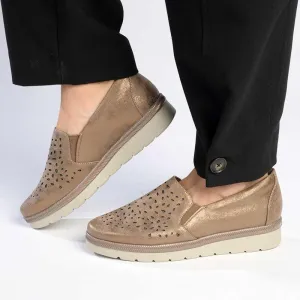 Soft Style By Hush Puppies - Soft Julisa Sneaker - Bronze