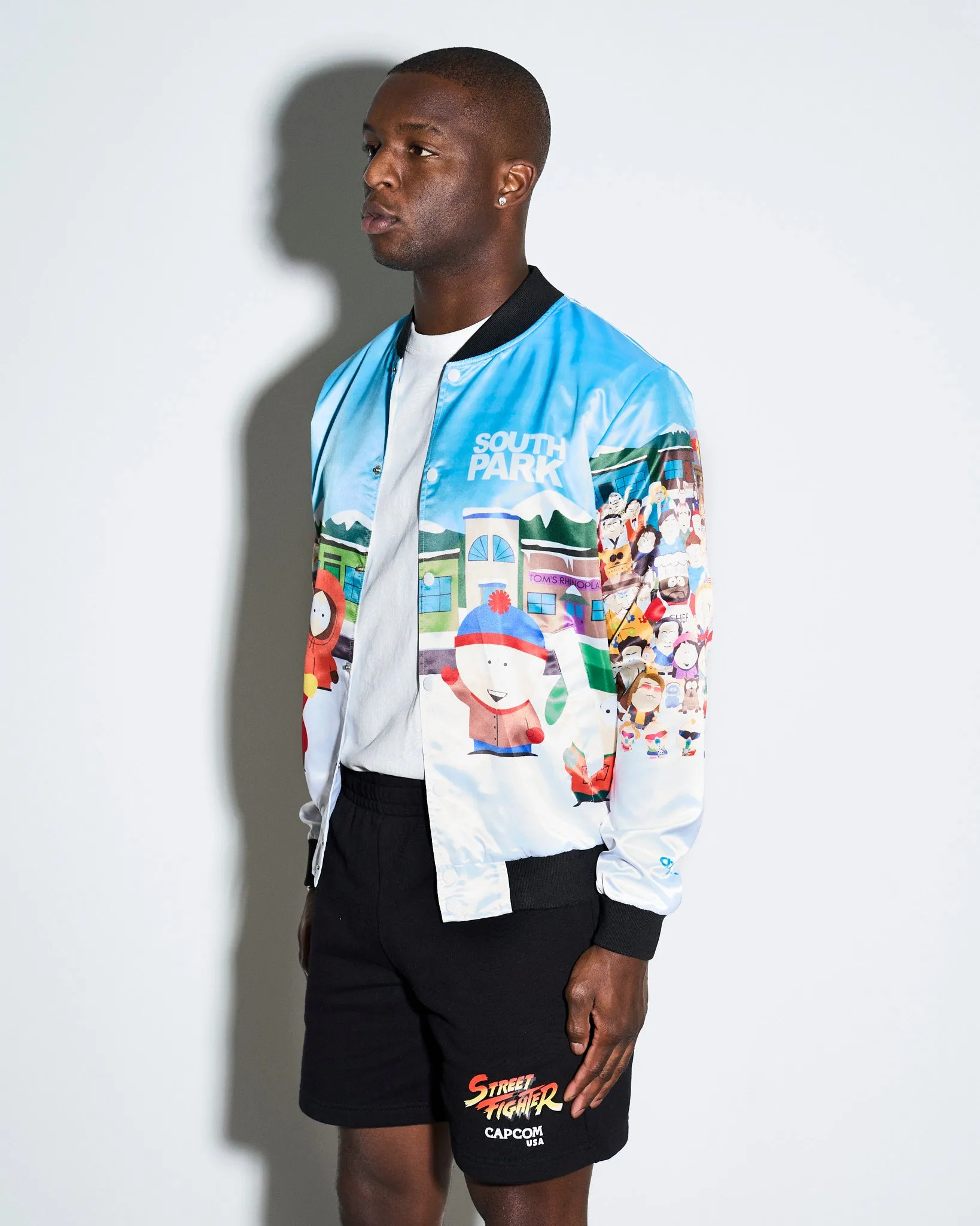 South Park Cast Satin Jacket