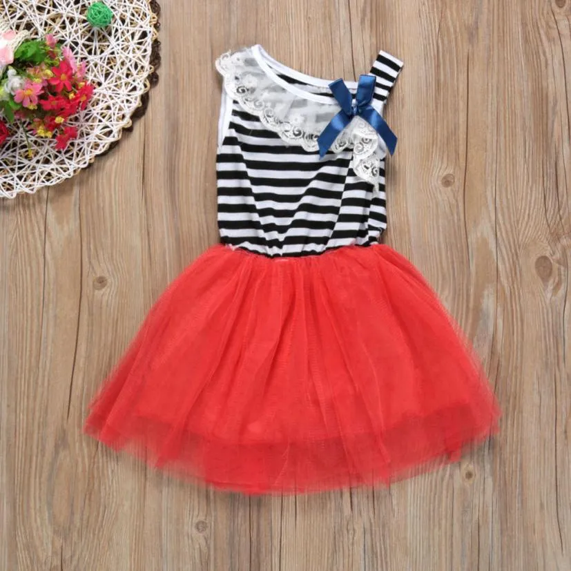 Striped Tutu Dress