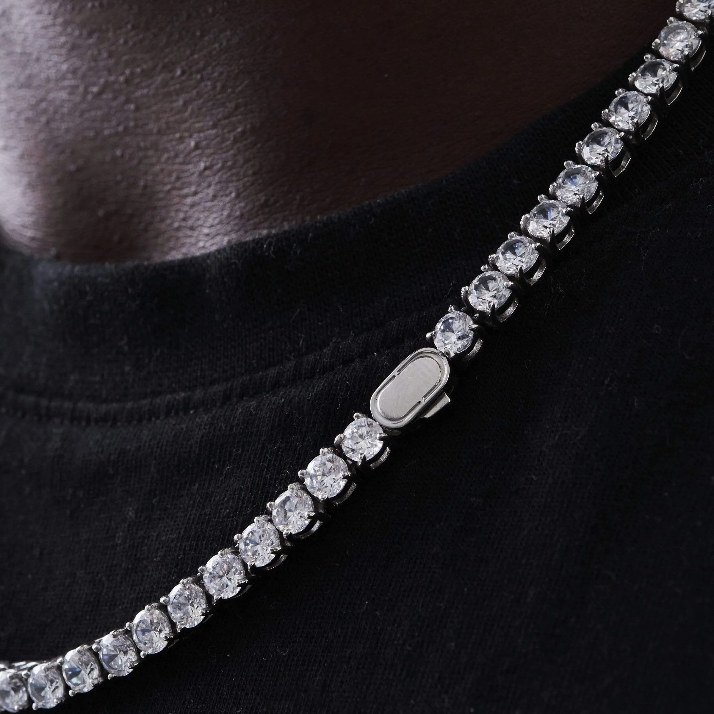 Tennis Chain (Silver) 5mm