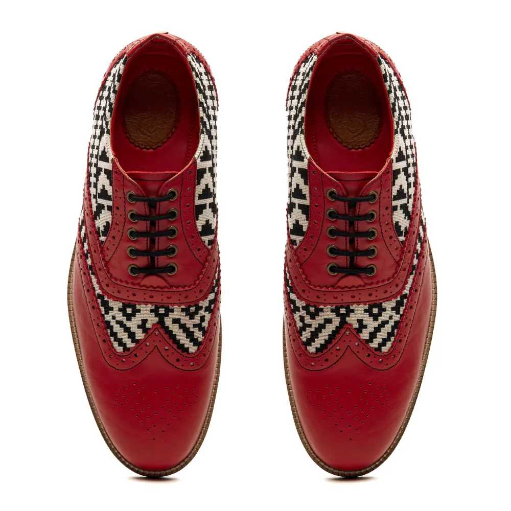 Texo Brogue for Men – Crimson (discontinued)