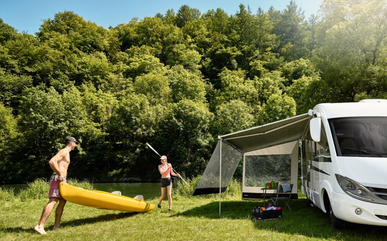 Thule Sun Blocker for 2.6m Awning FRONT - California T6.1 compatible