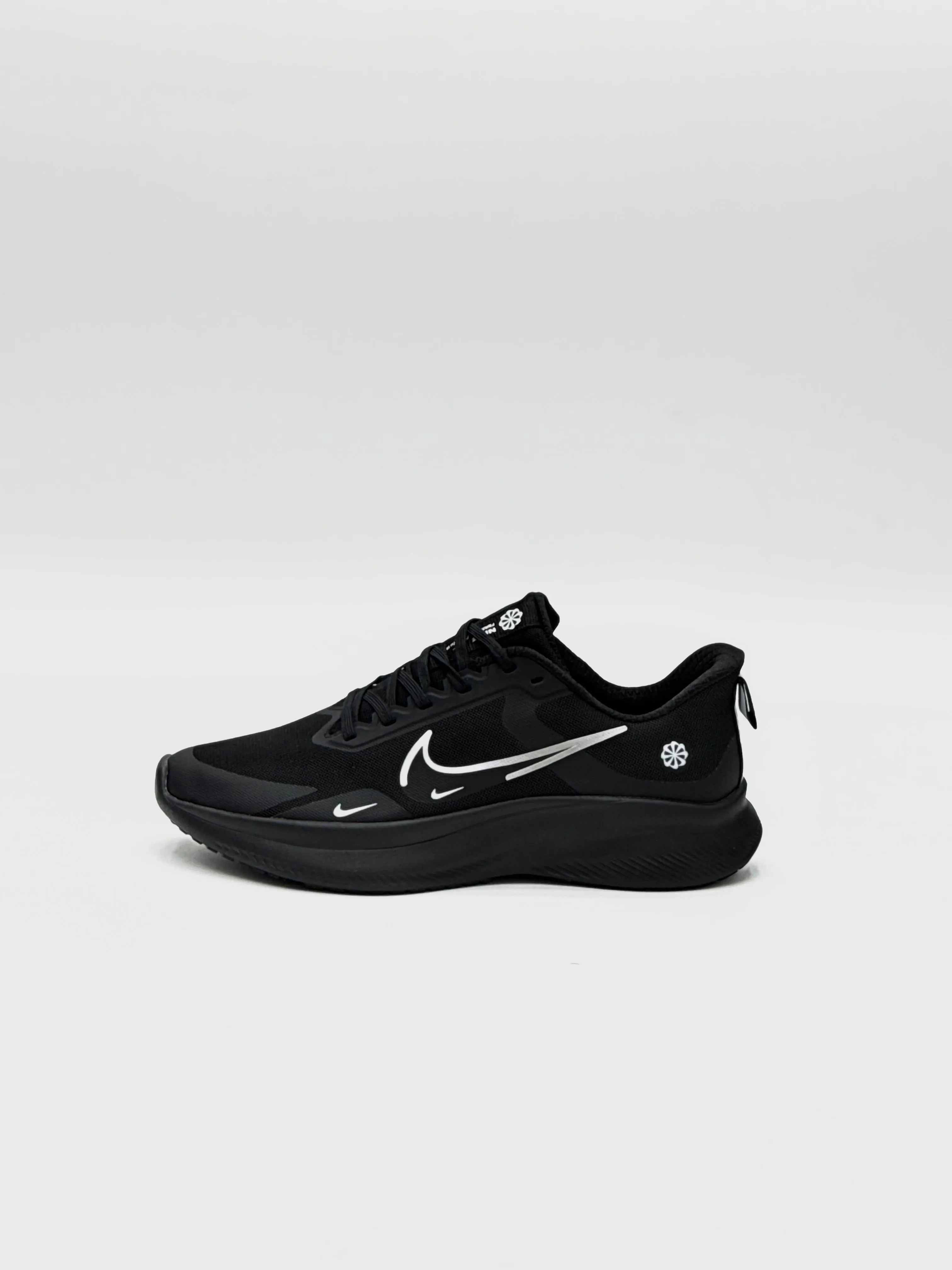 Ultra-Light All-White and Black Performance Sneakers