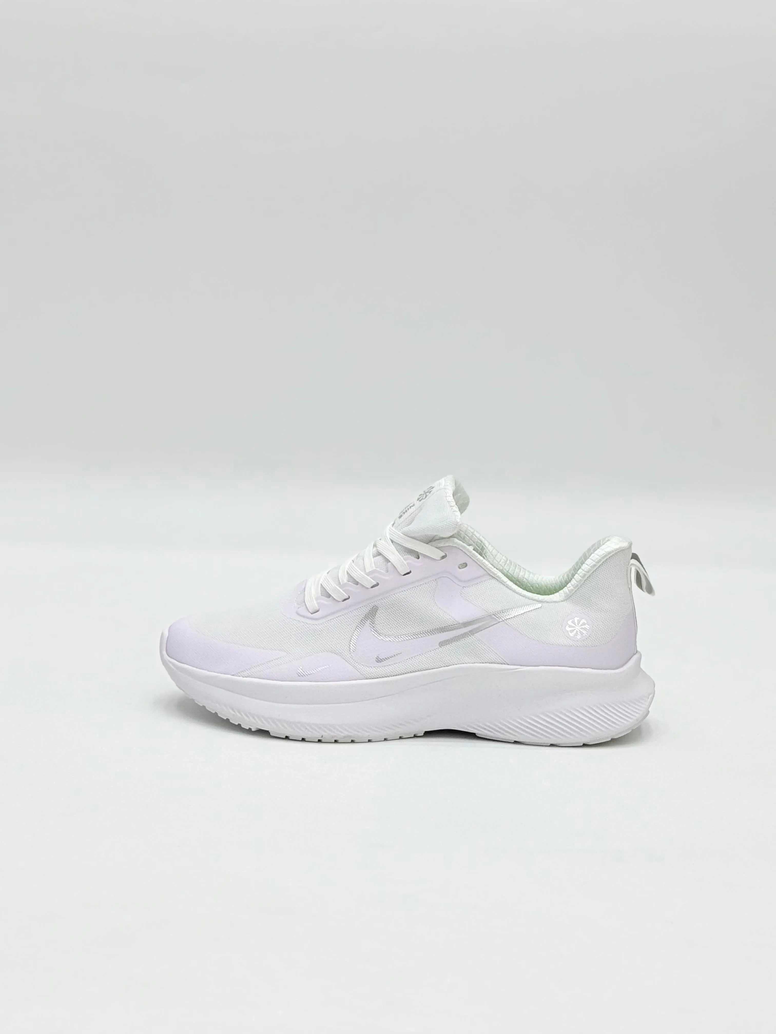 Ultra-Light All-White and Black Performance Sneakers