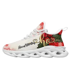 Unique Gift,Personalized Xmax Sneakers, Custom Christmas Decor Shoes, Comfortbale Gym Shoes, Christmas Gift