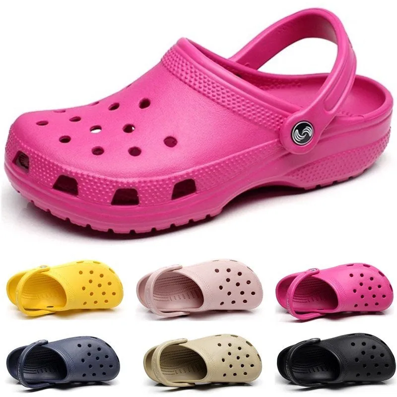 Unisex Garden Clogs Shoes Non Slip Lightweight Clogs Shoes Quick Drying Comfortable Slip On Beach Sandals
