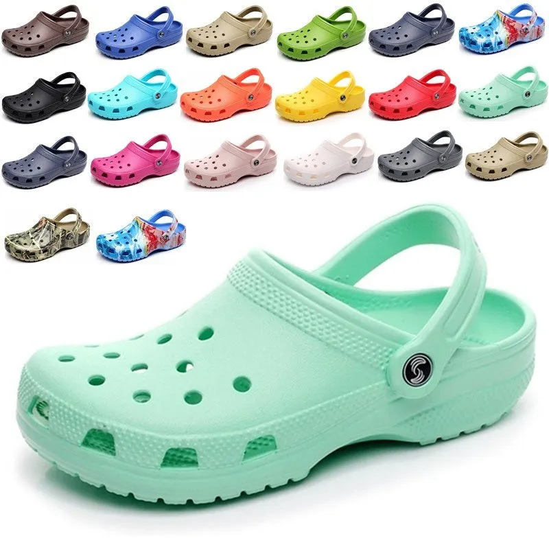 Unisex Garden Clogs Shoes Non Slip Lightweight Clogs Shoes Quick Drying Comfortable Slip On Beach Sandals
