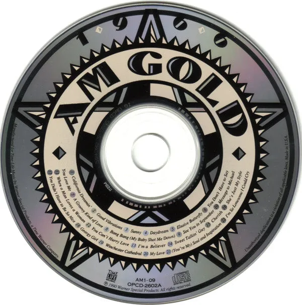 Various - AM Gold 1966 (CD, Comp) (NM or M-)