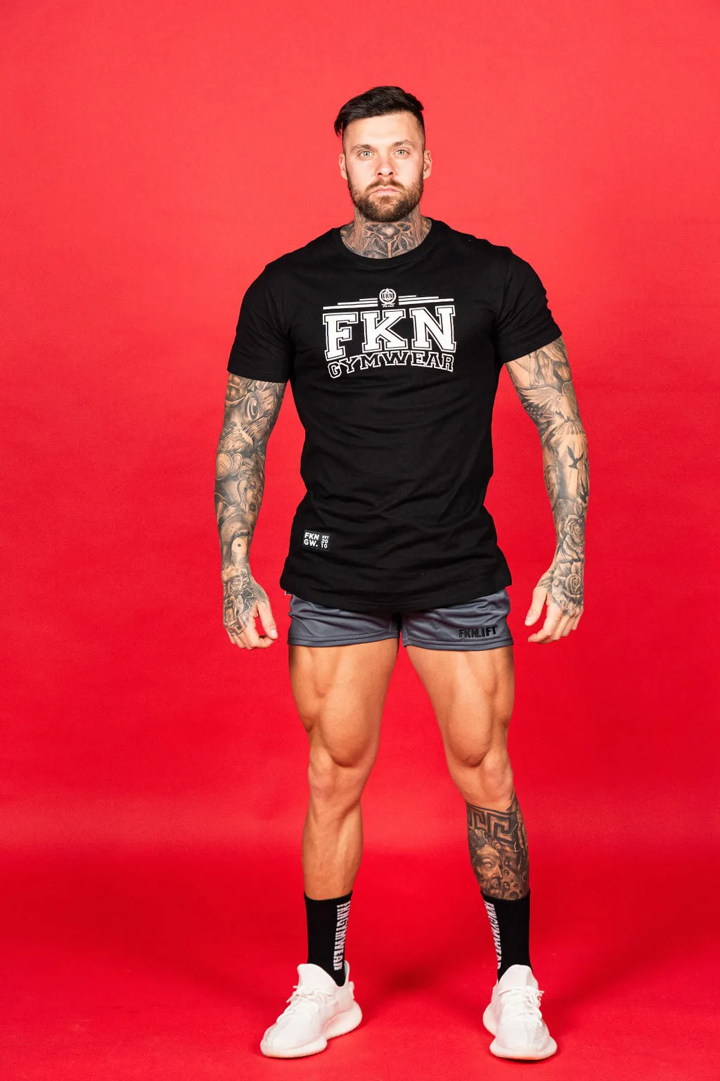 Varsity | Men's Gym T-Shirt | Black
