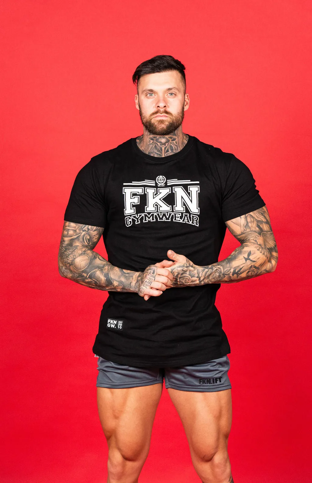 Varsity | Men's Gym T-Shirt | Black