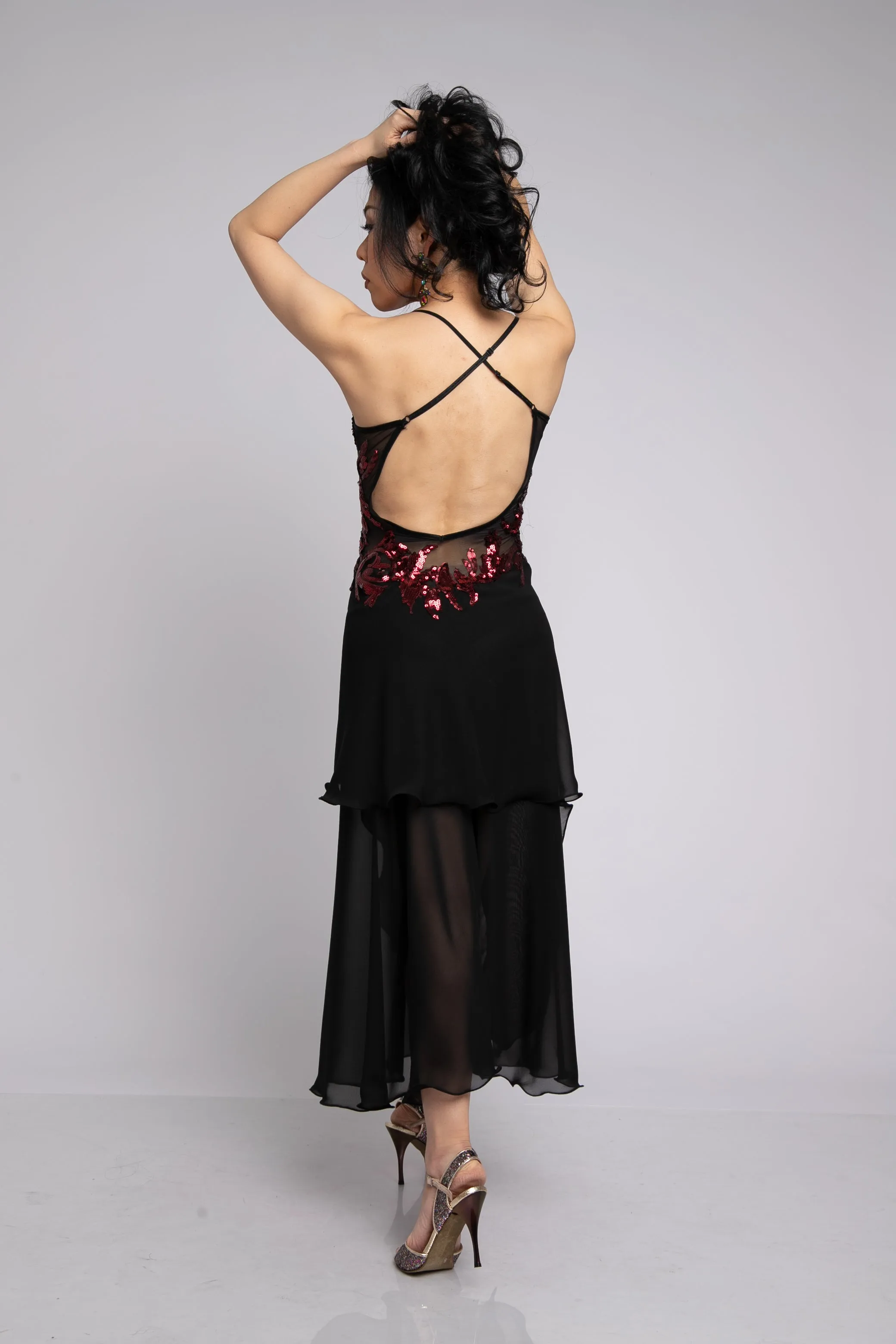 Vestido Tango Escenario SH1393N