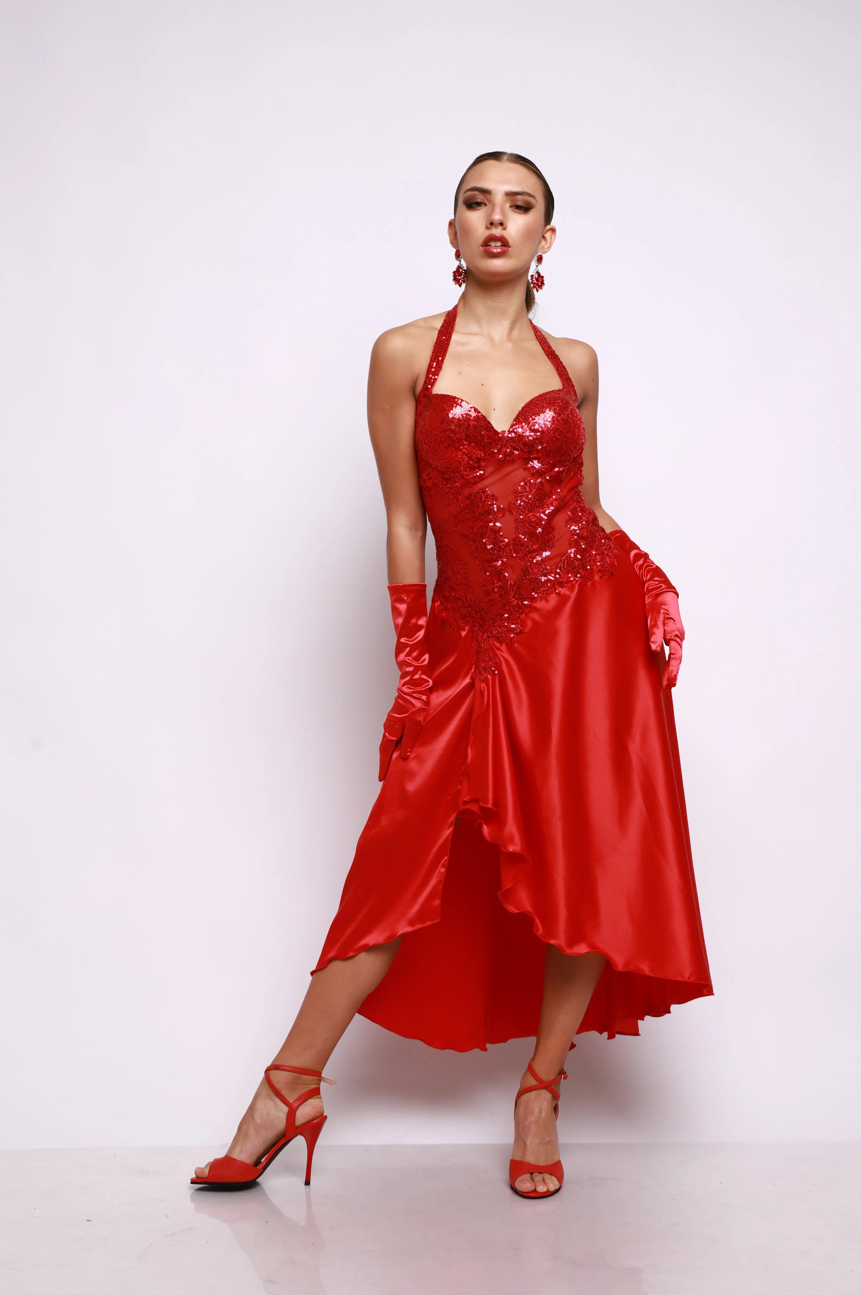 Vestido Tango Escenario SH1394