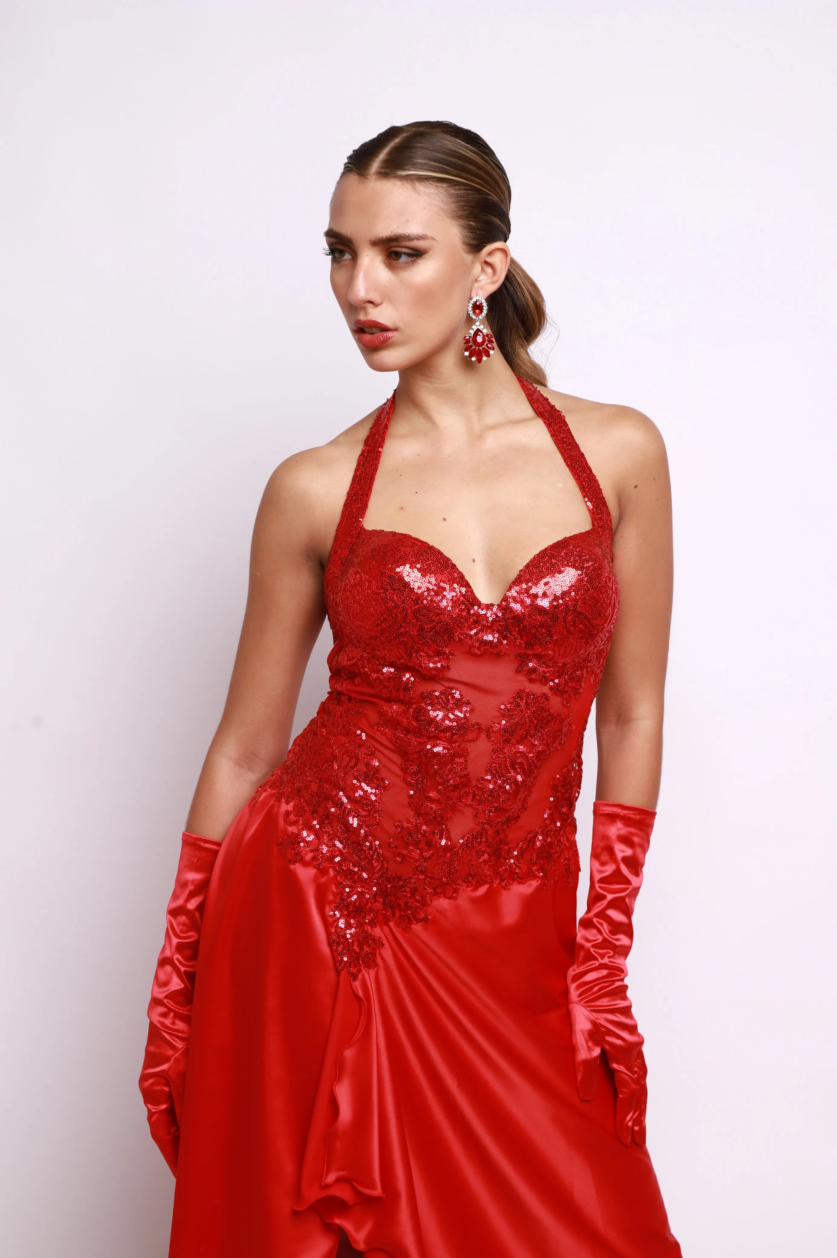 Vestido Tango Escenario SH1394