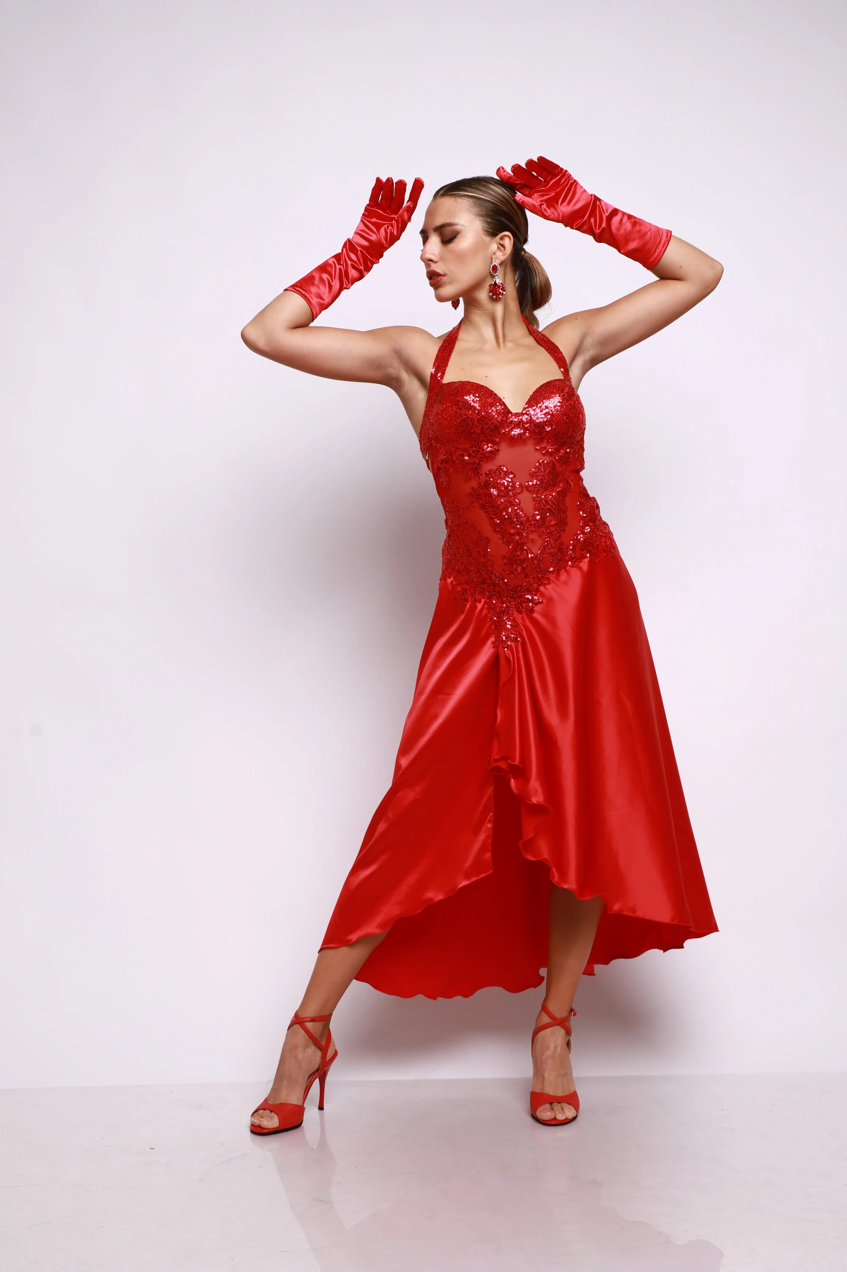 Vestido Tango Escenario SH1394