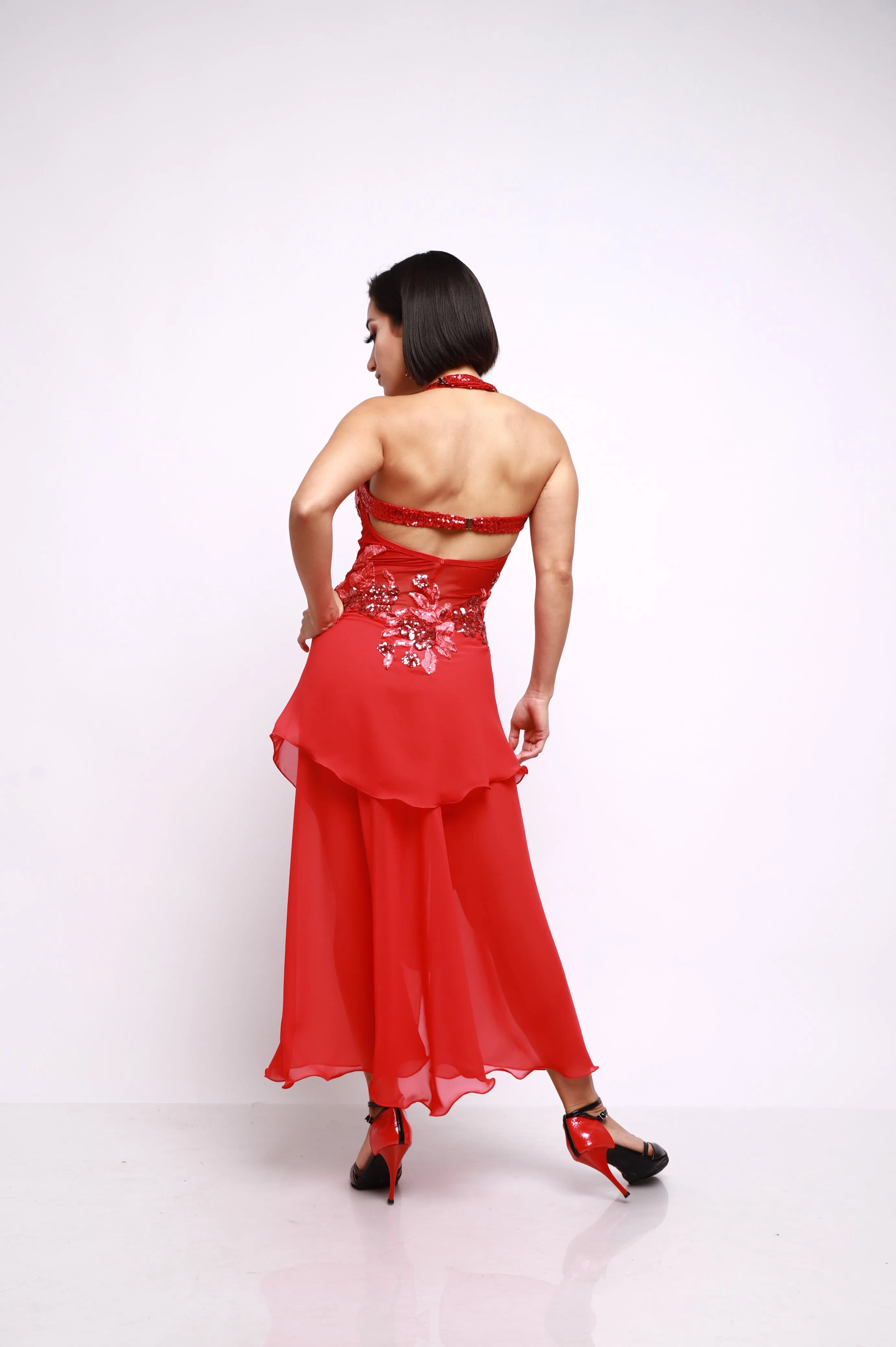 Vestido Tango Escenario SH1395