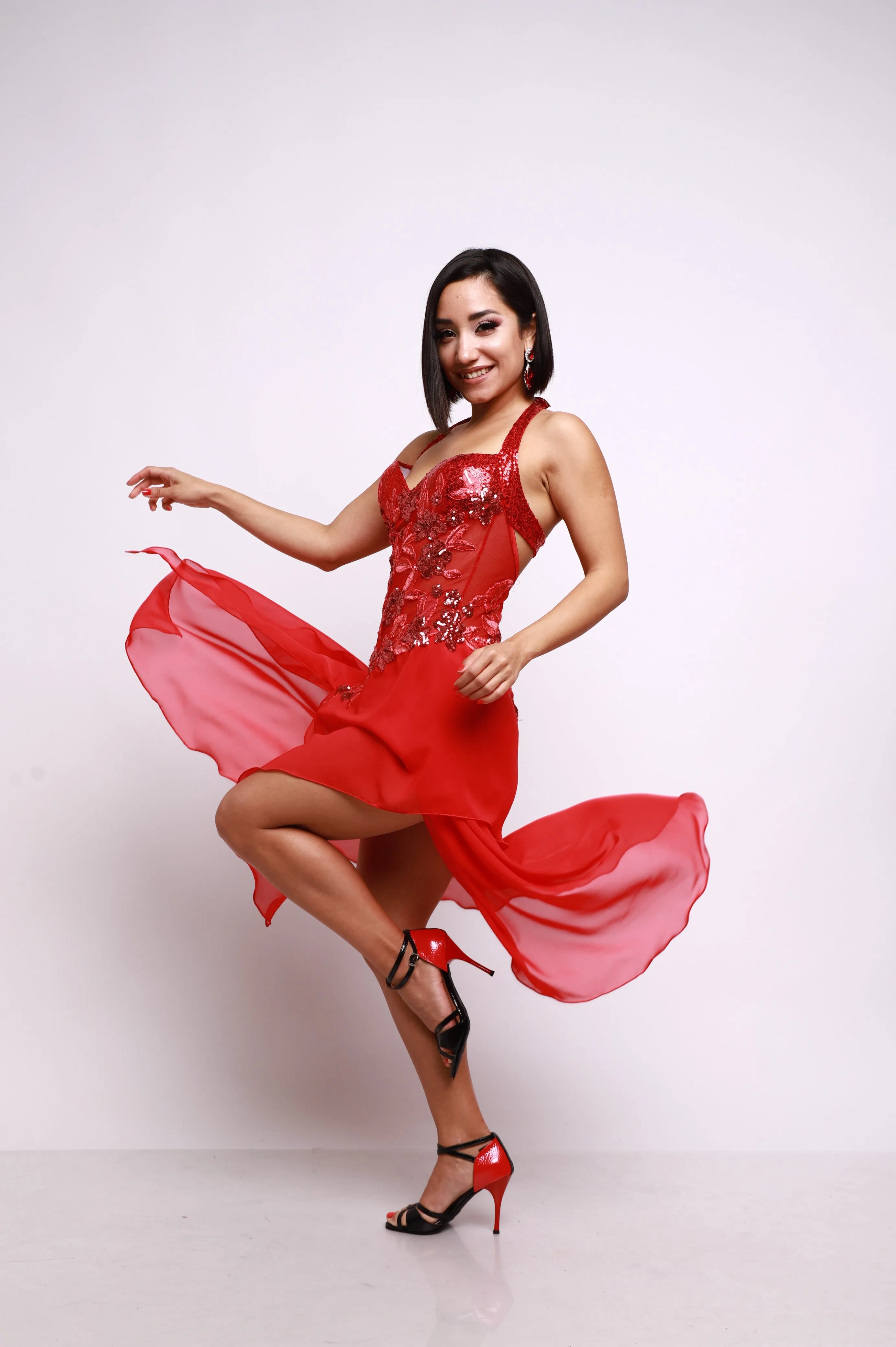 Vestido Tango Escenario SH1395