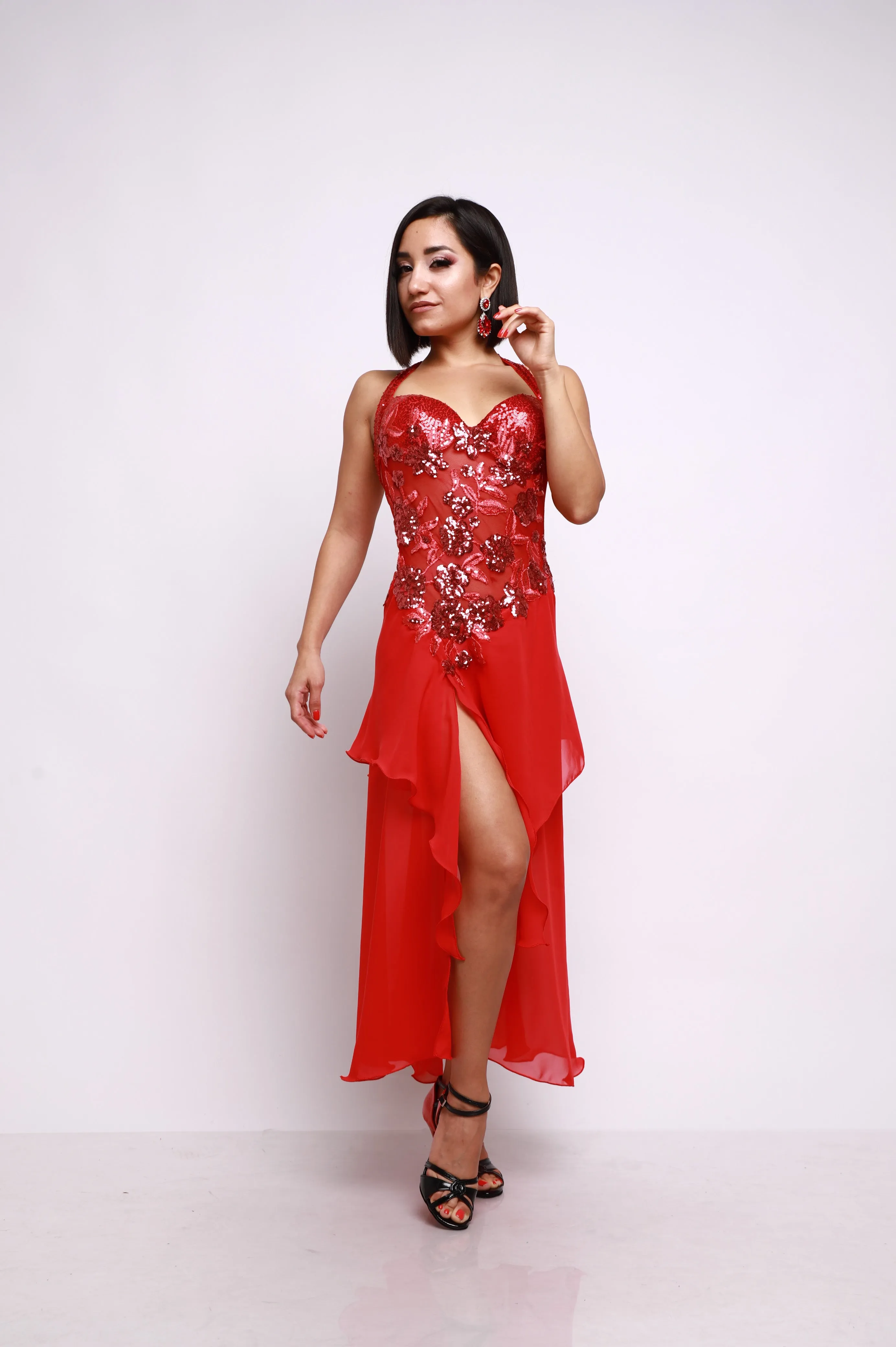 Vestido Tango Escenario SH1395