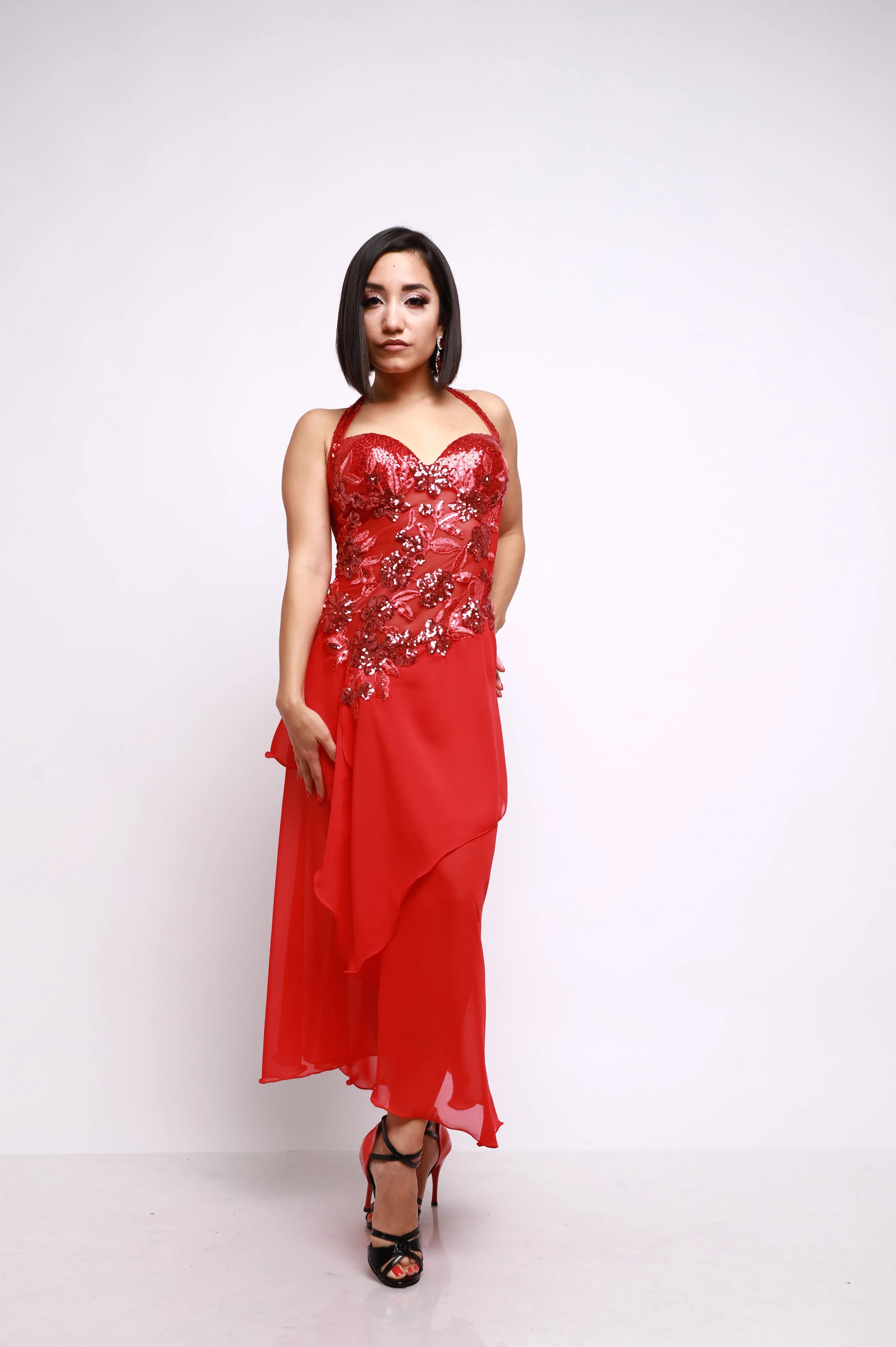 Vestido Tango Escenario SH1395