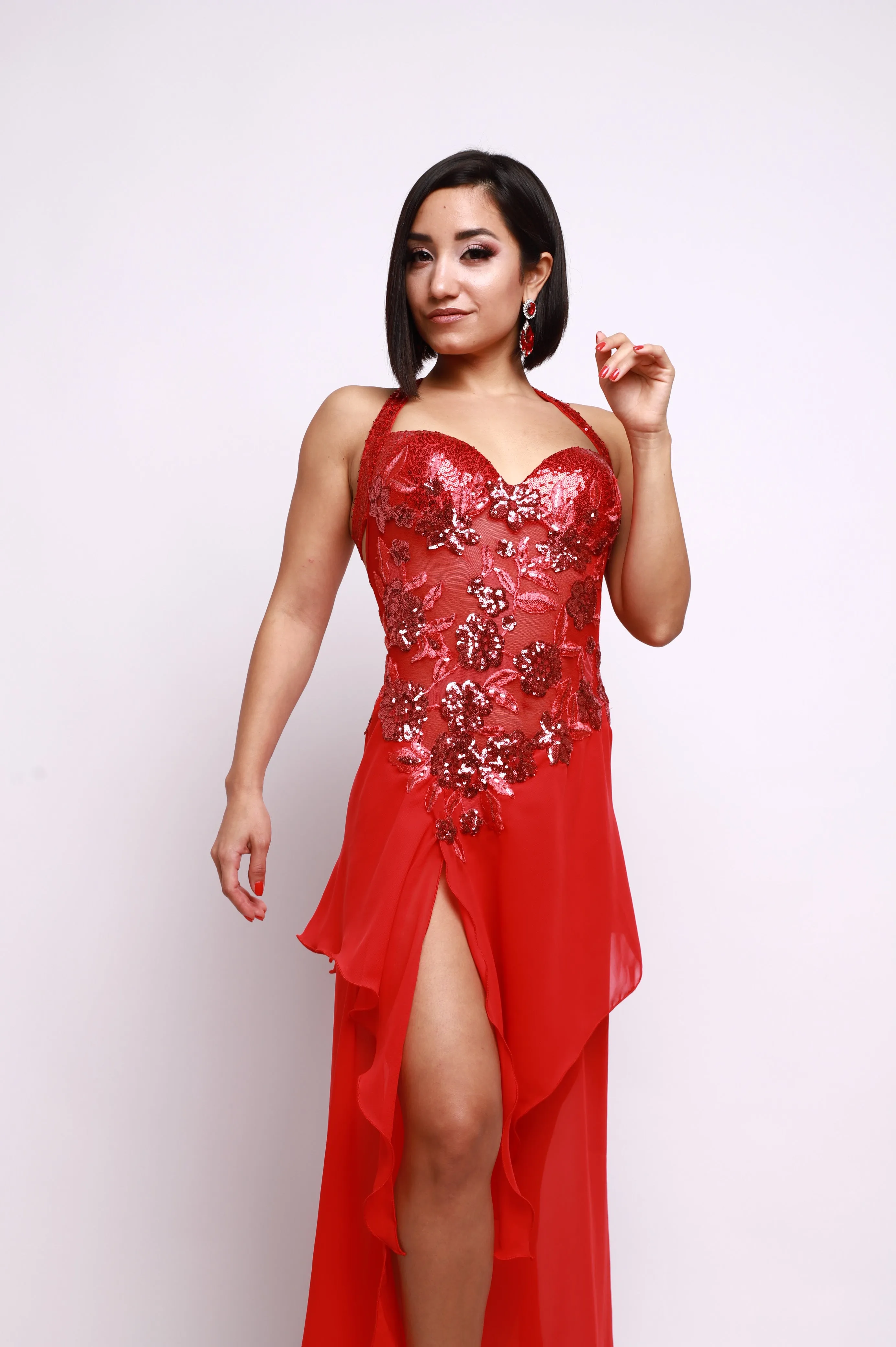 Vestido Tango Escenario SH1395