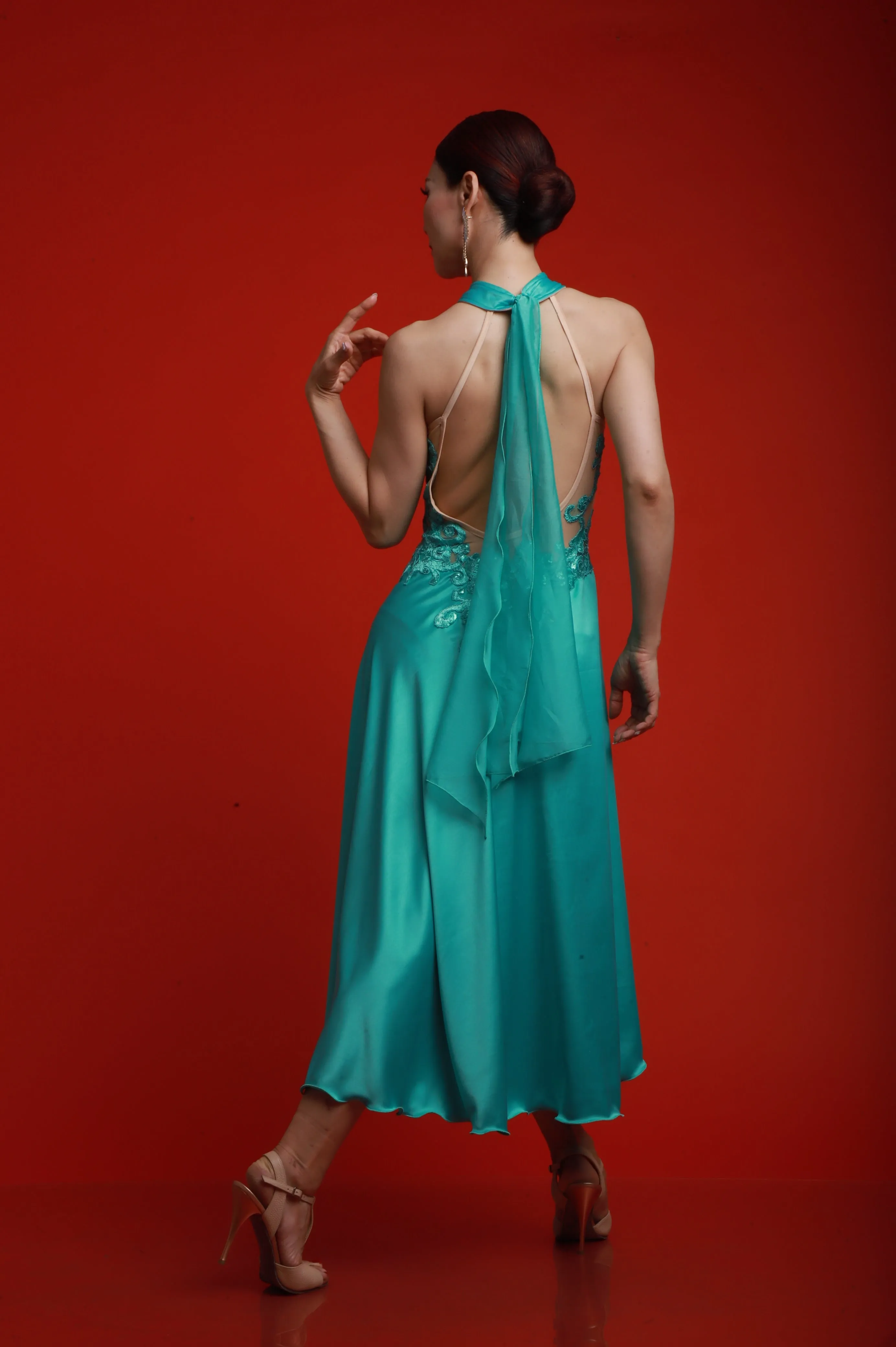 Vestido Tango Escenario SH1397