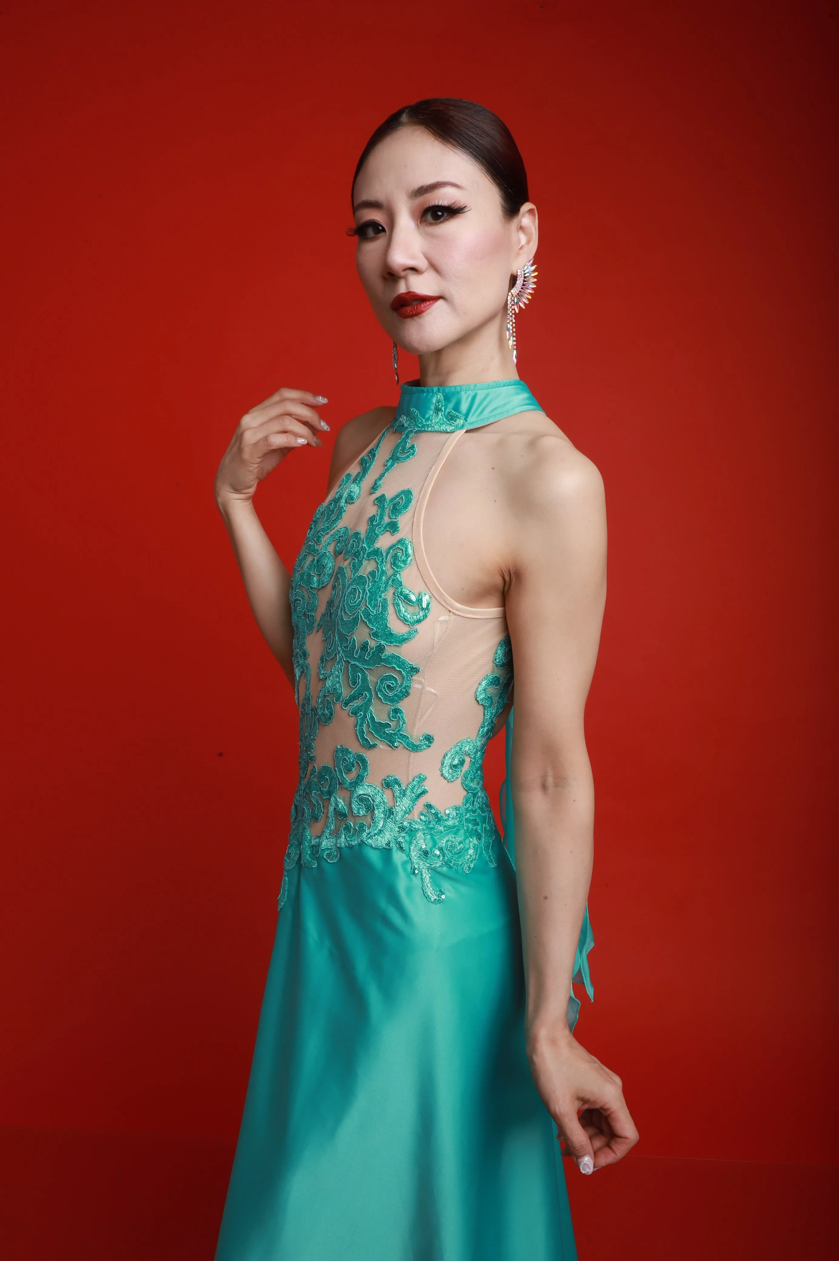 Vestido Tango Escenario SH1397