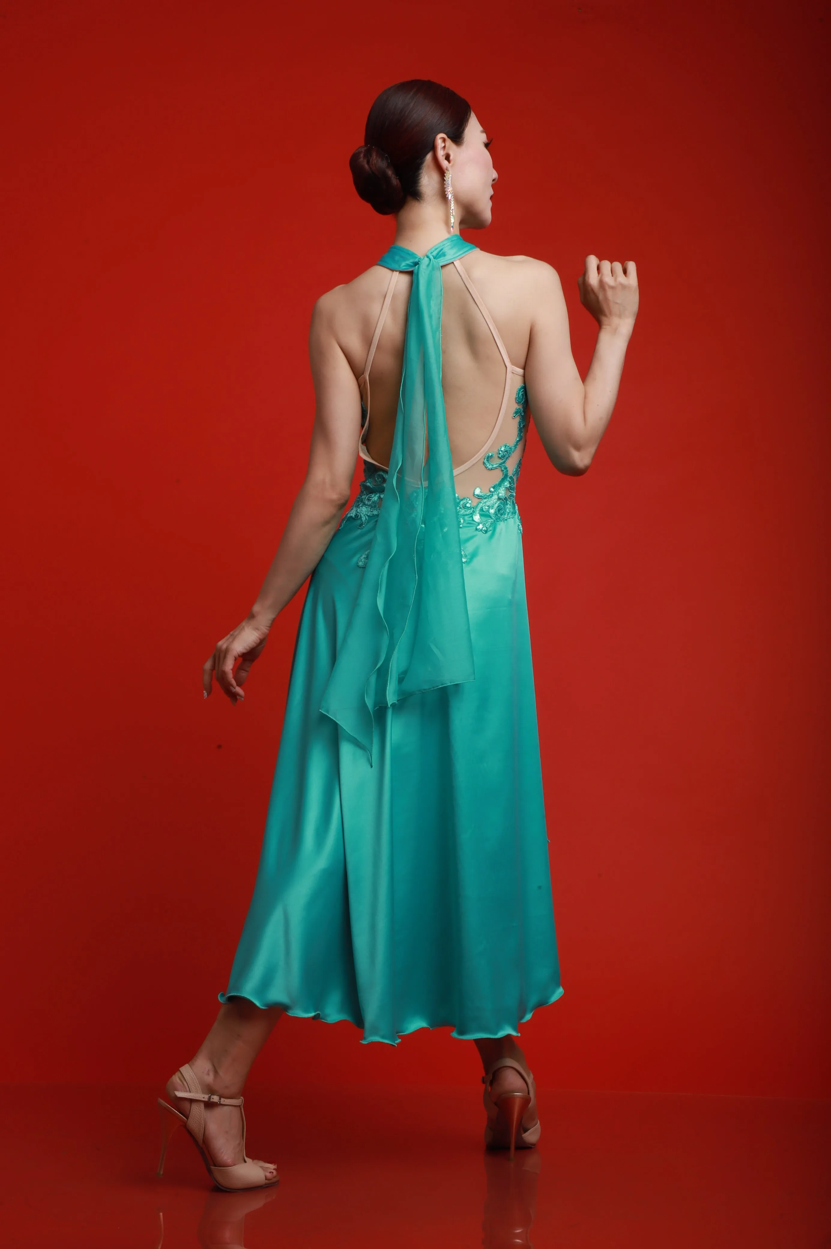 Vestido Tango Escenario SH1397