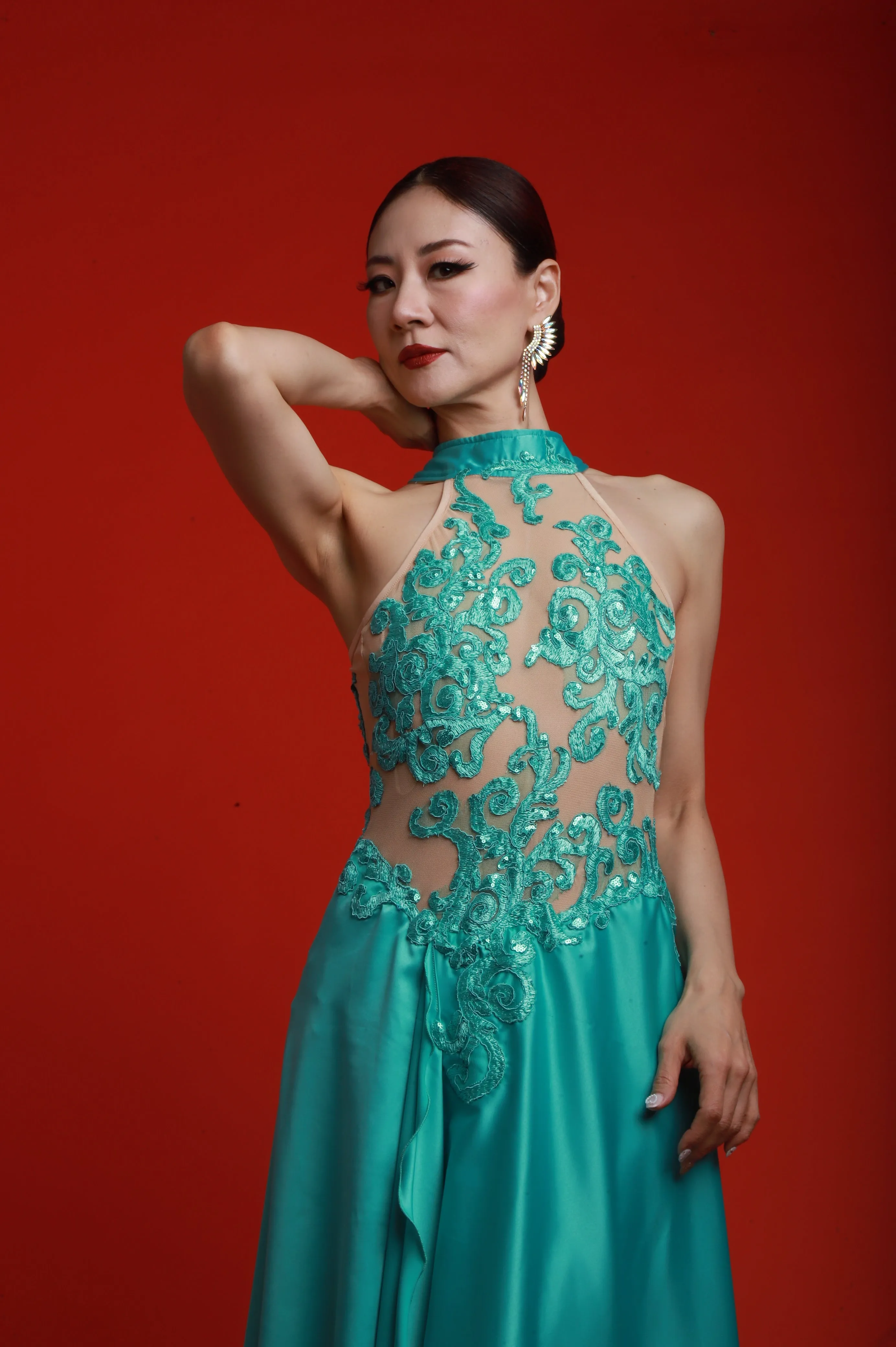 Vestido Tango Escenario SH1397