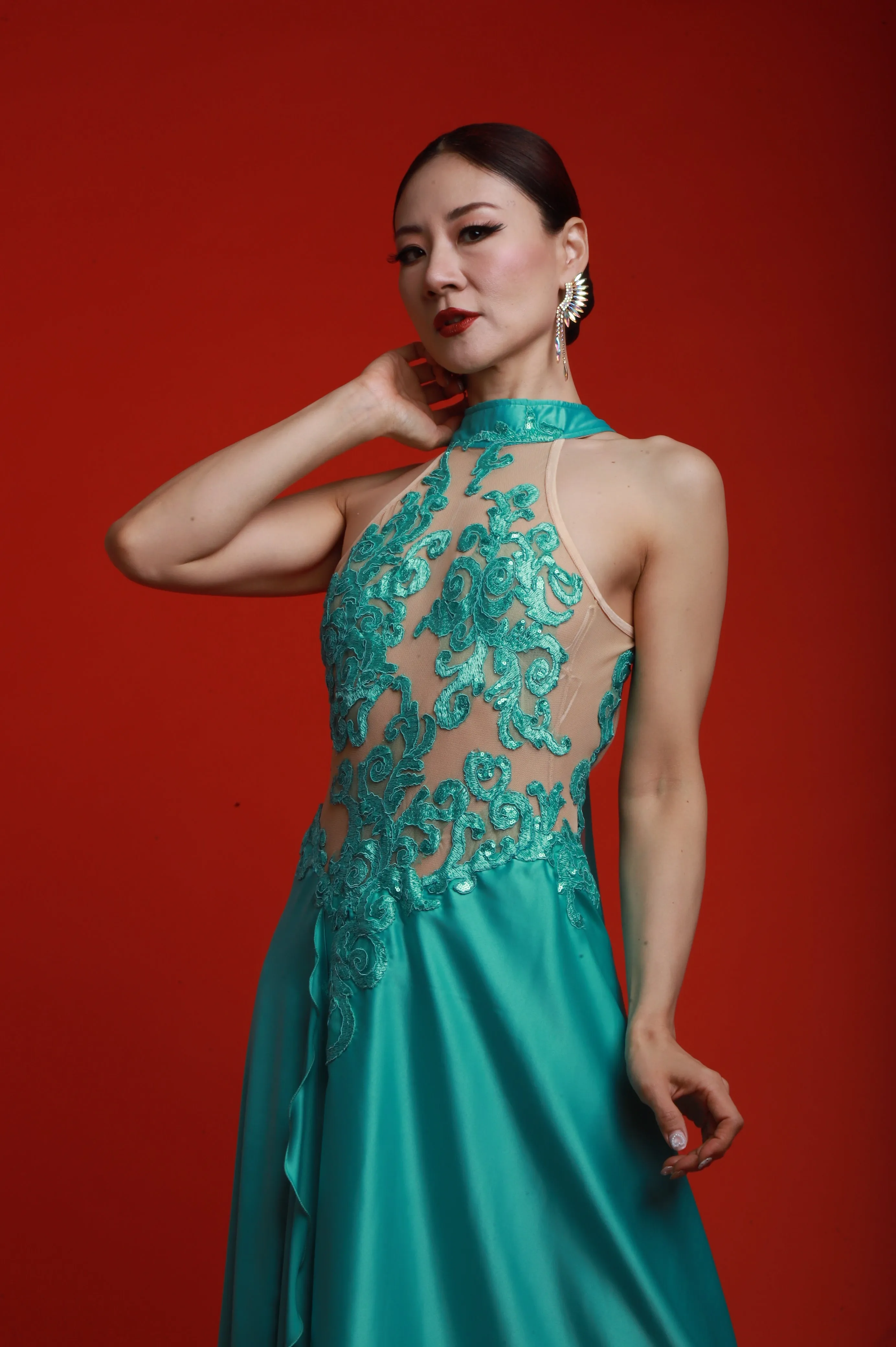 Vestido Tango Escenario SH1397