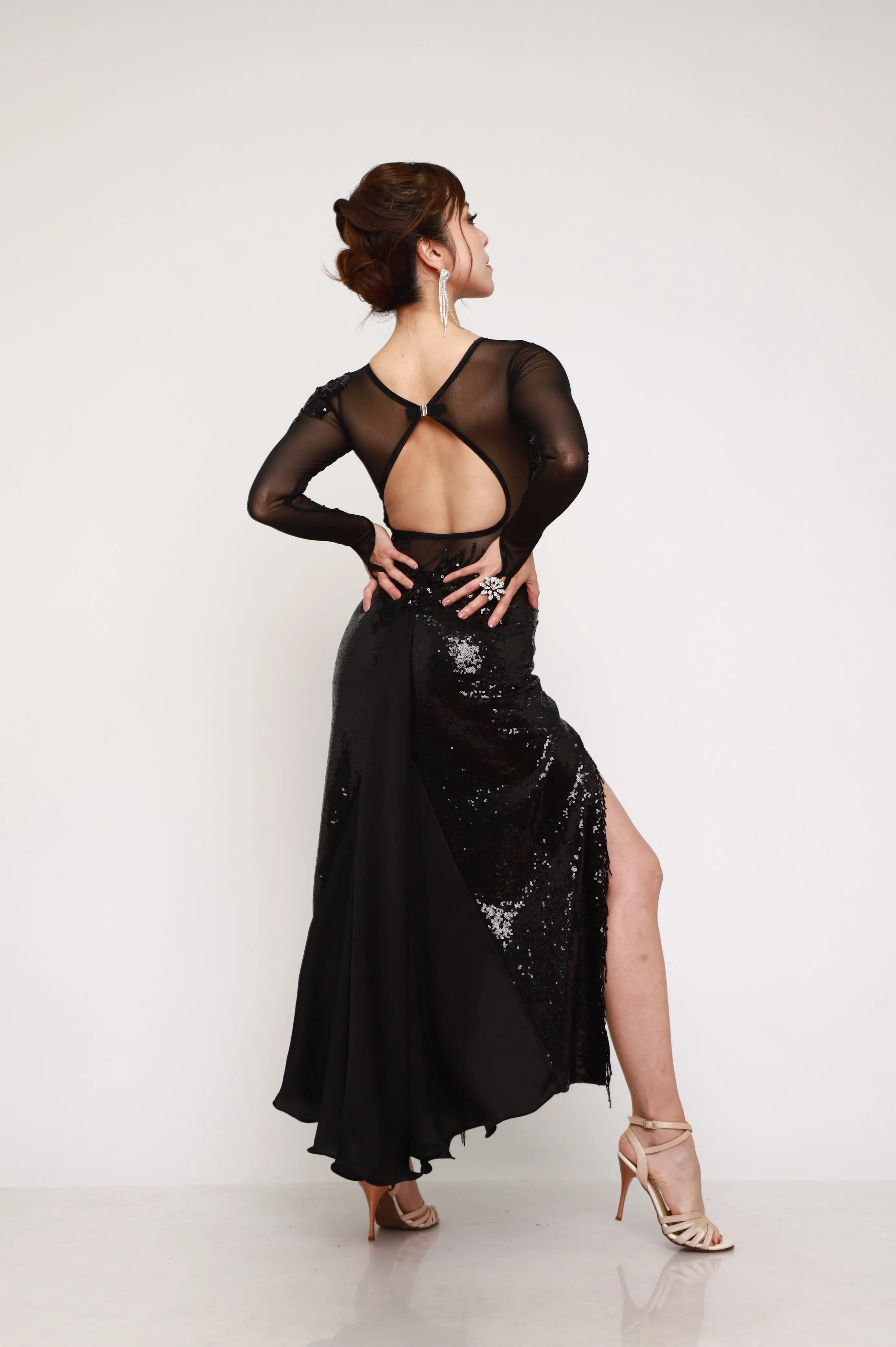 Vestido Tango Escenario SH1401