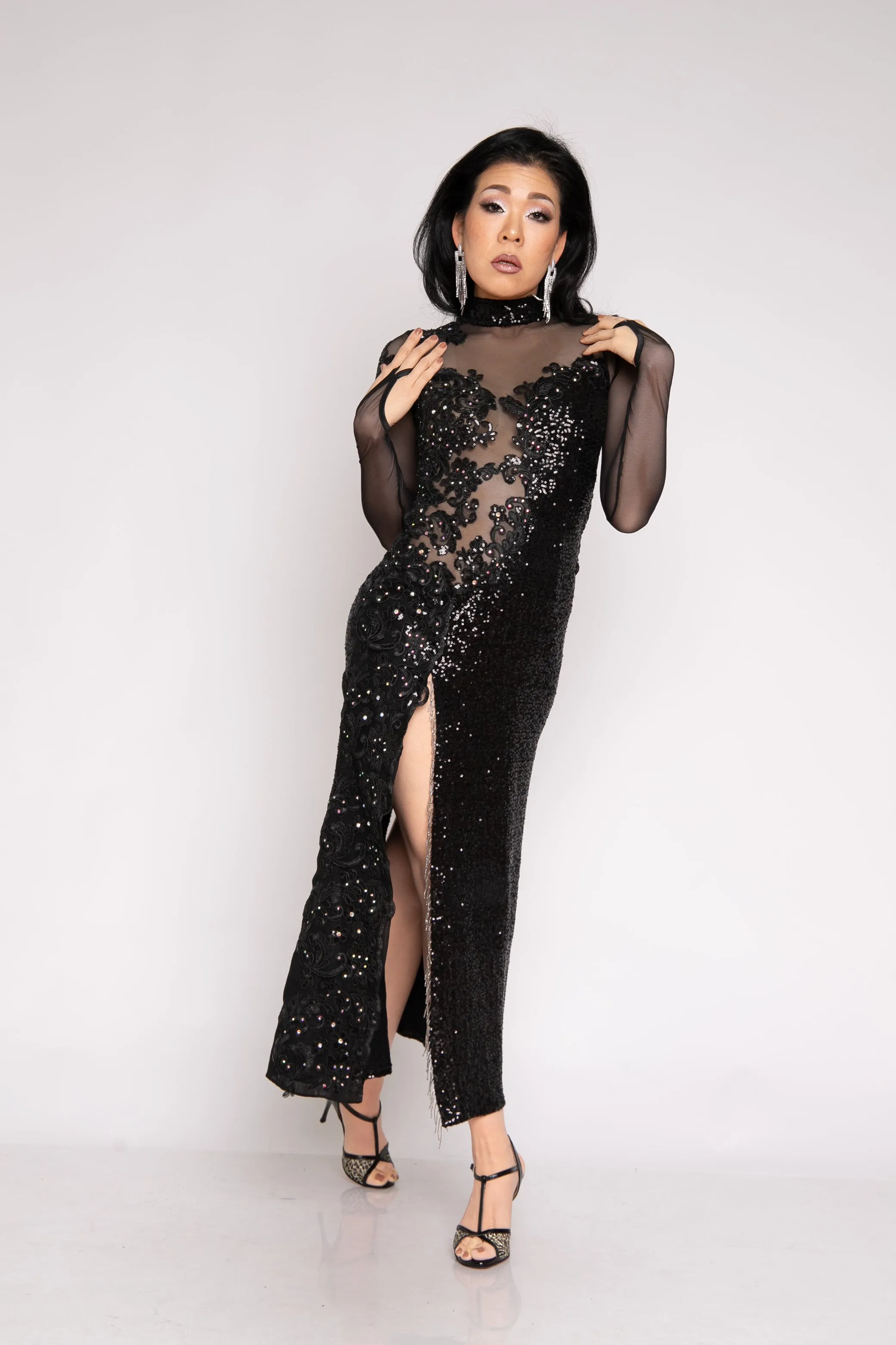 Vestido Tango Escenario SH1402