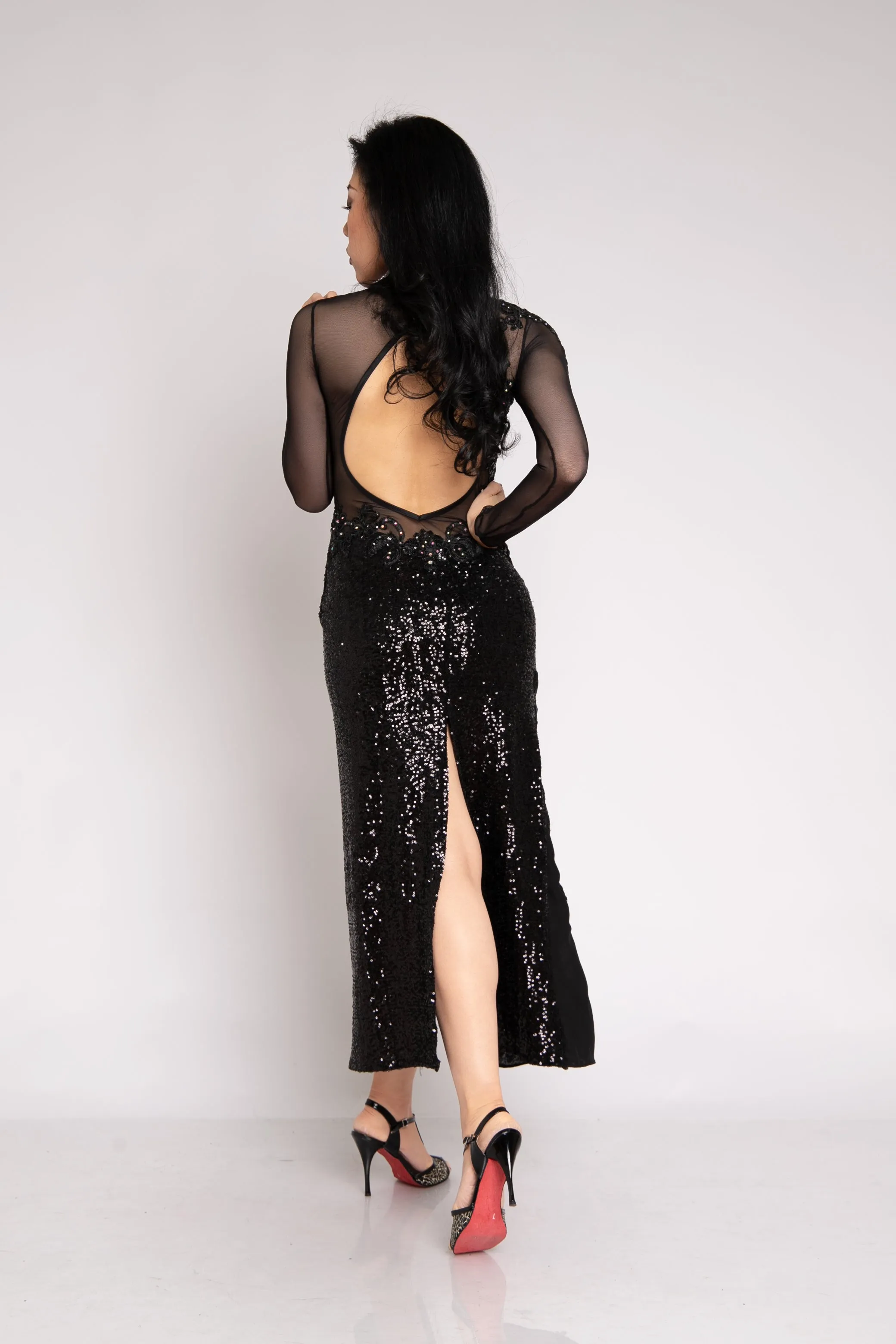 Vestido Tango Escenario SH1402