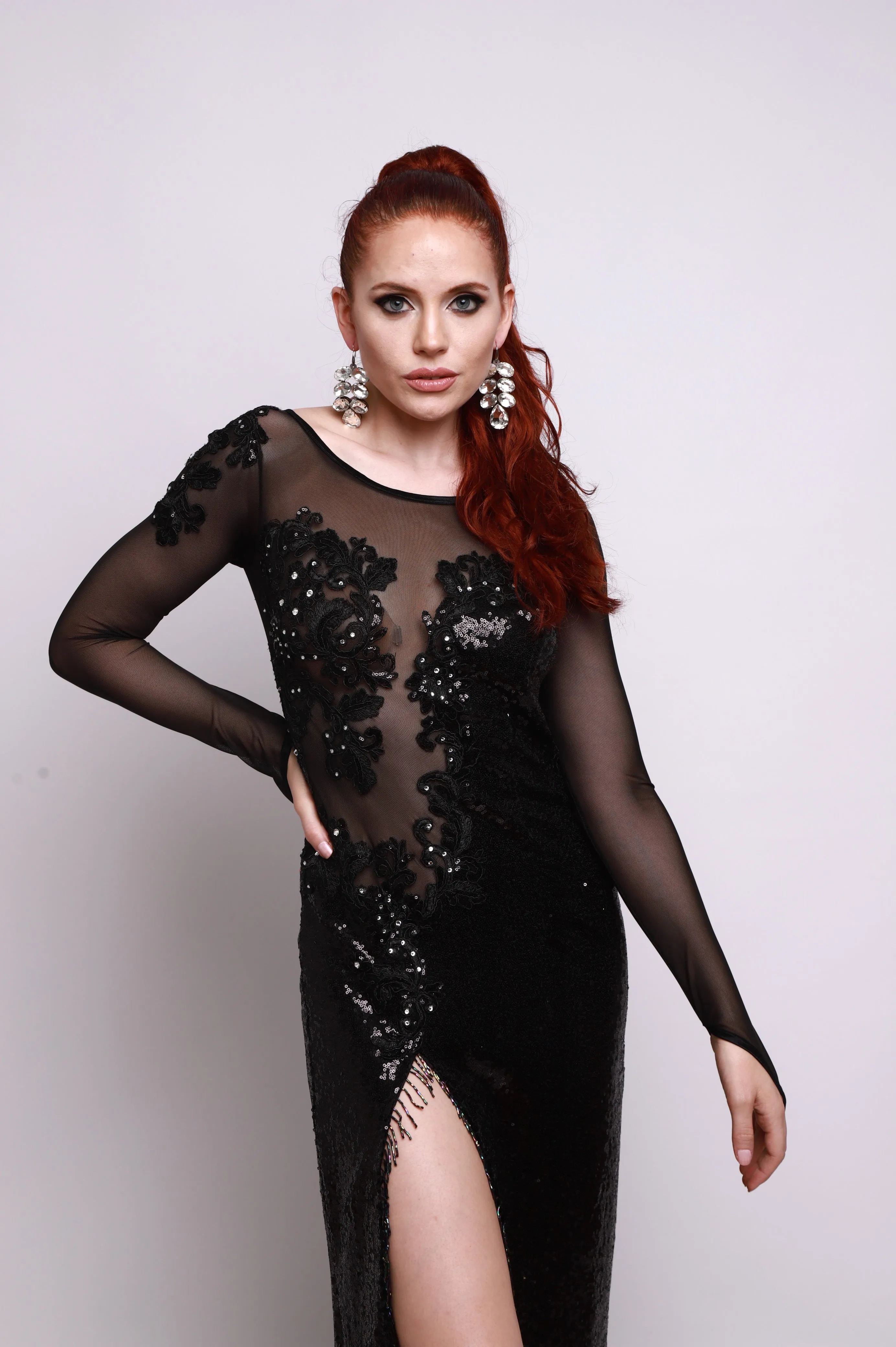 Vestido Tango Escenario SH1402