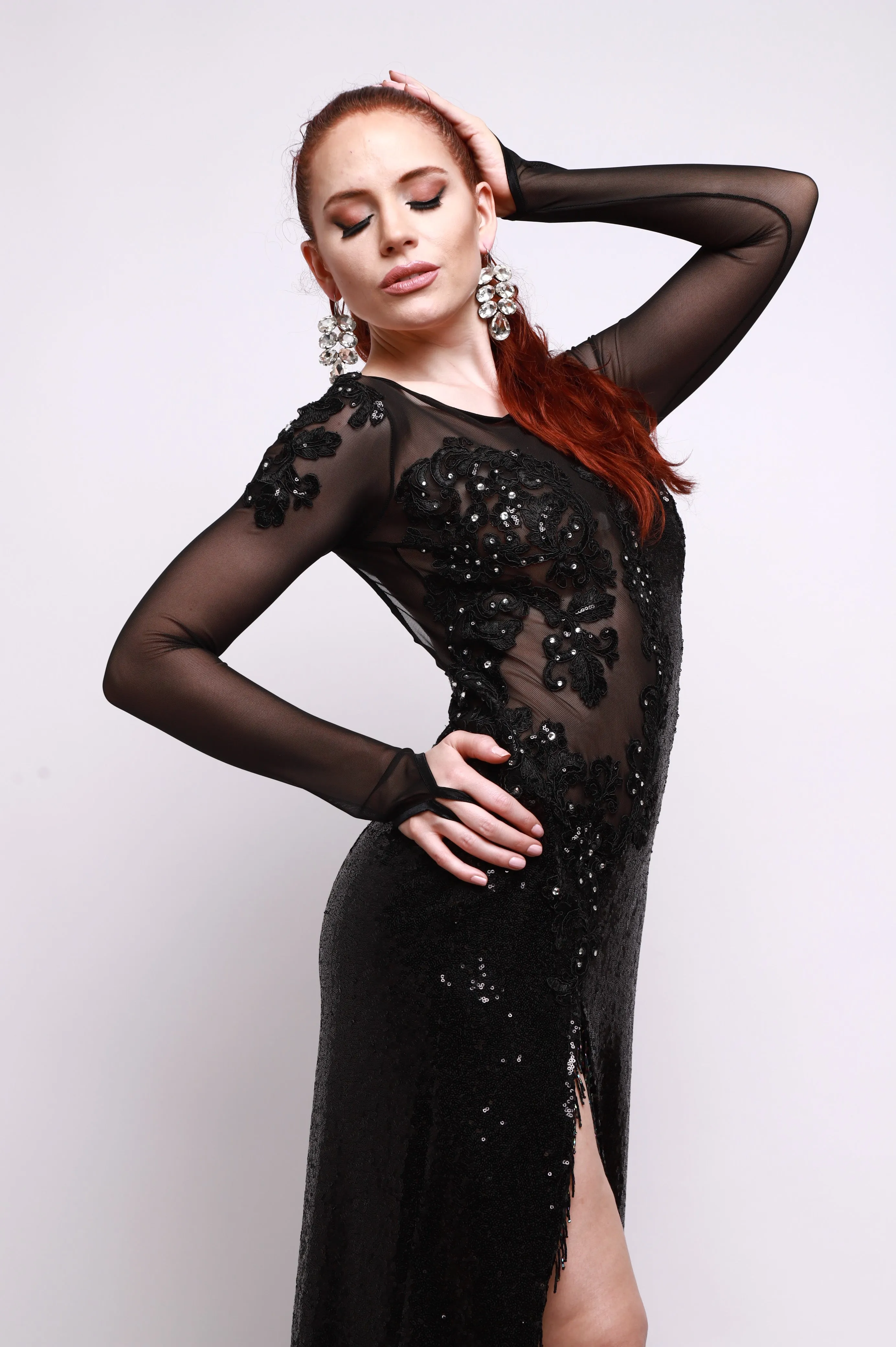 Vestido Tango Escenario SH1402