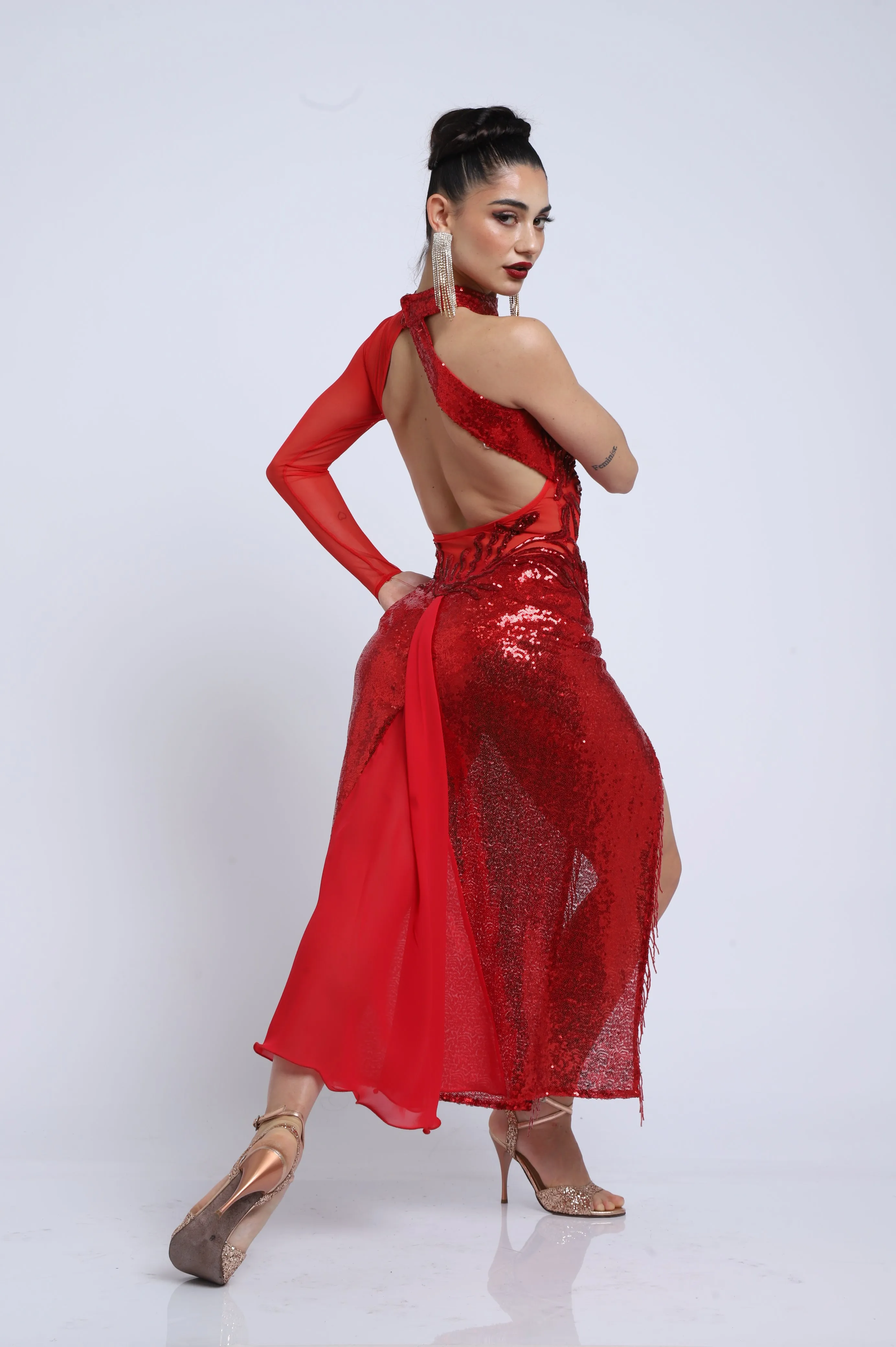 Vestido Tango Escenario SH1403 BIS
