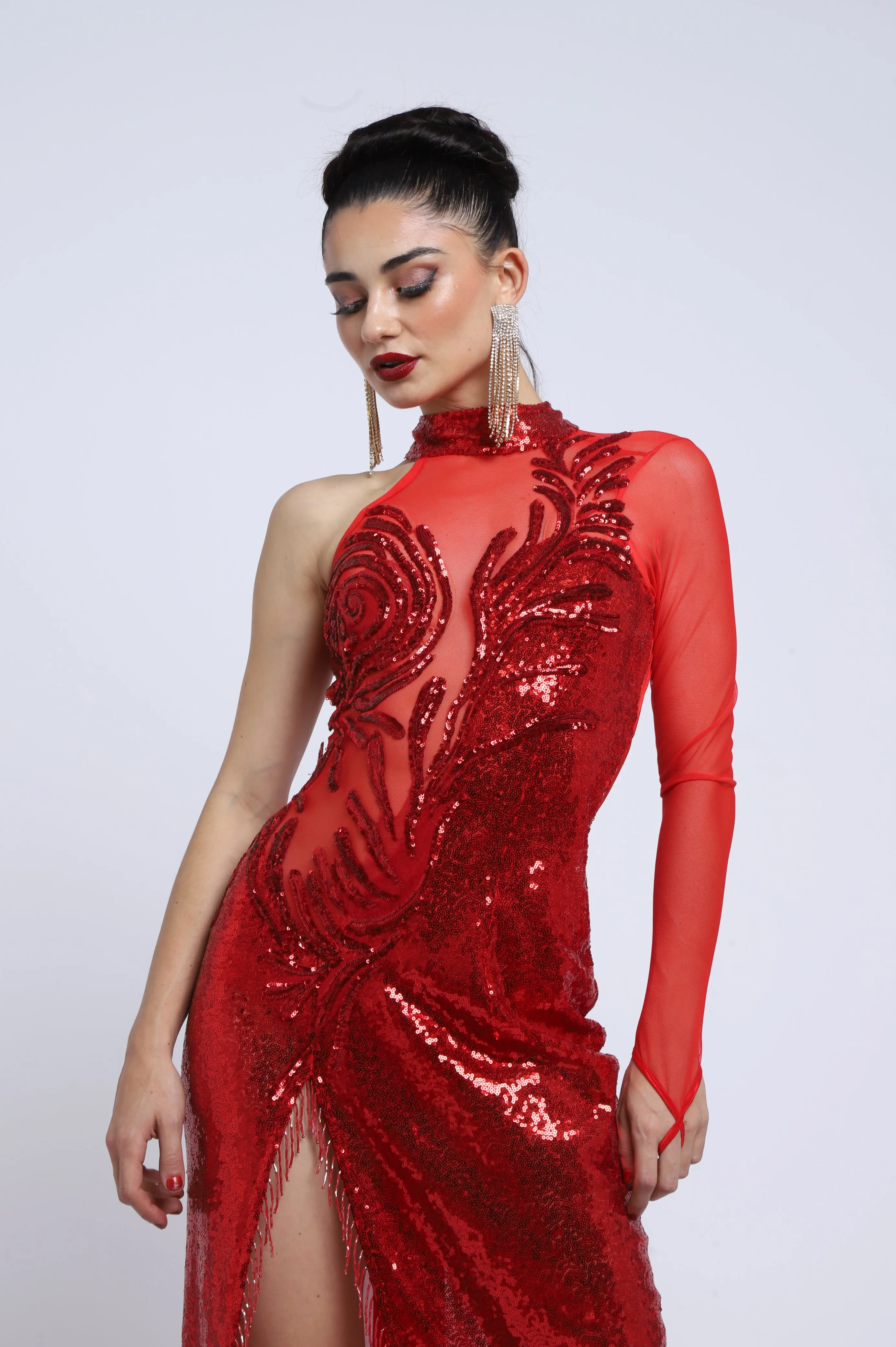 Vestido Tango Escenario SH1403 BIS