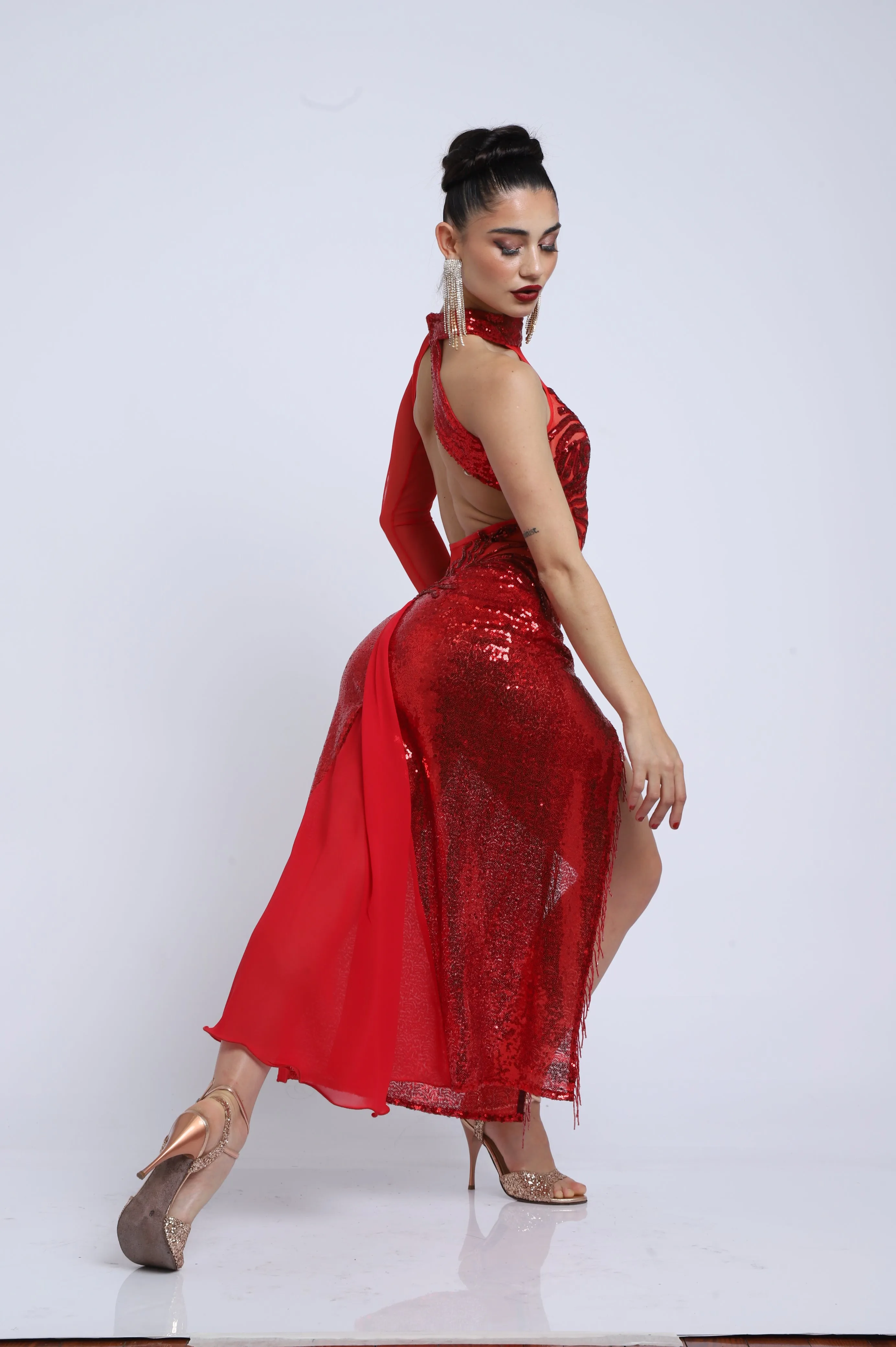 Vestido Tango Escenario SH1403 BIS