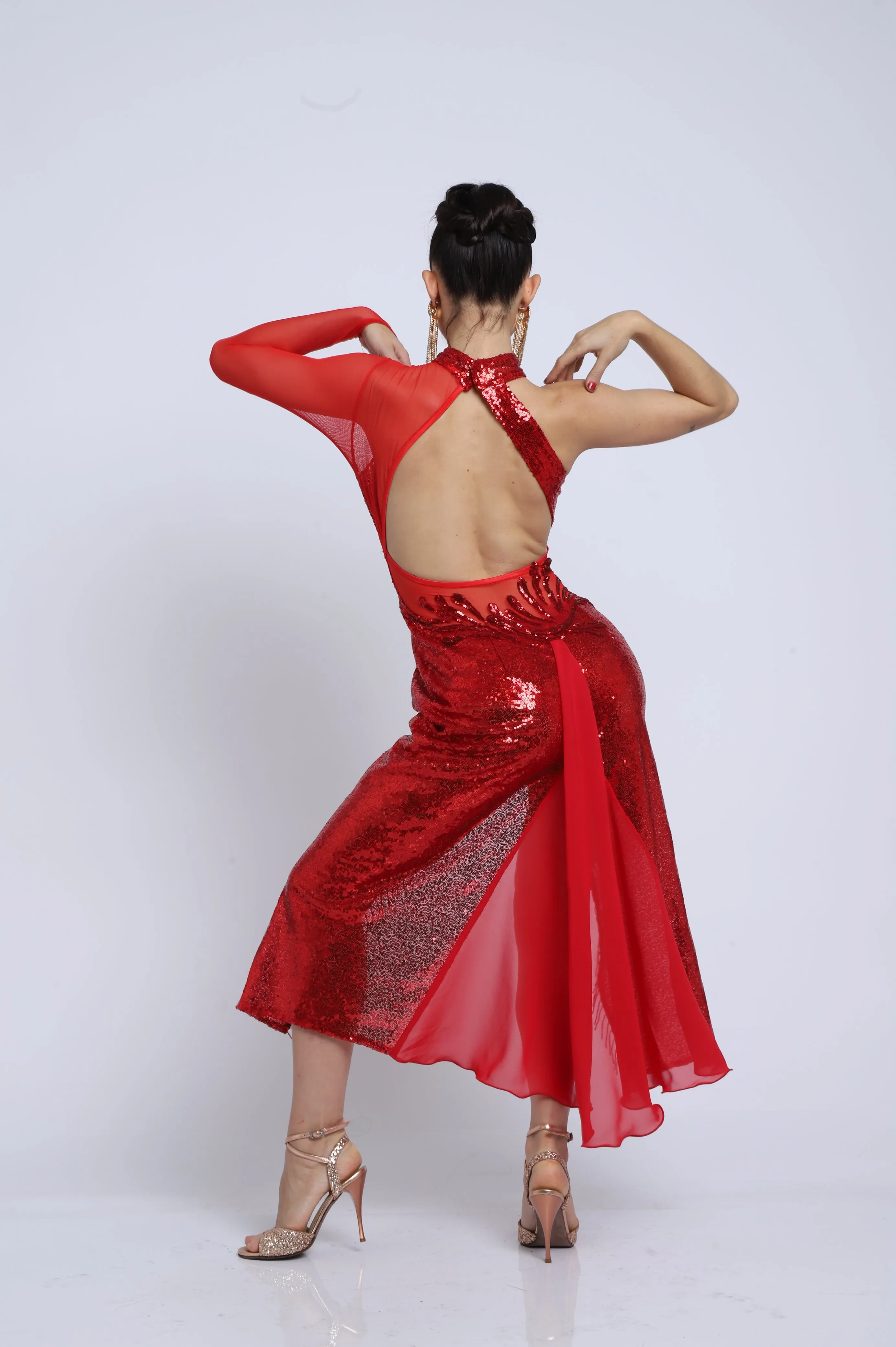 Vestido Tango Escenario SH1403 BIS