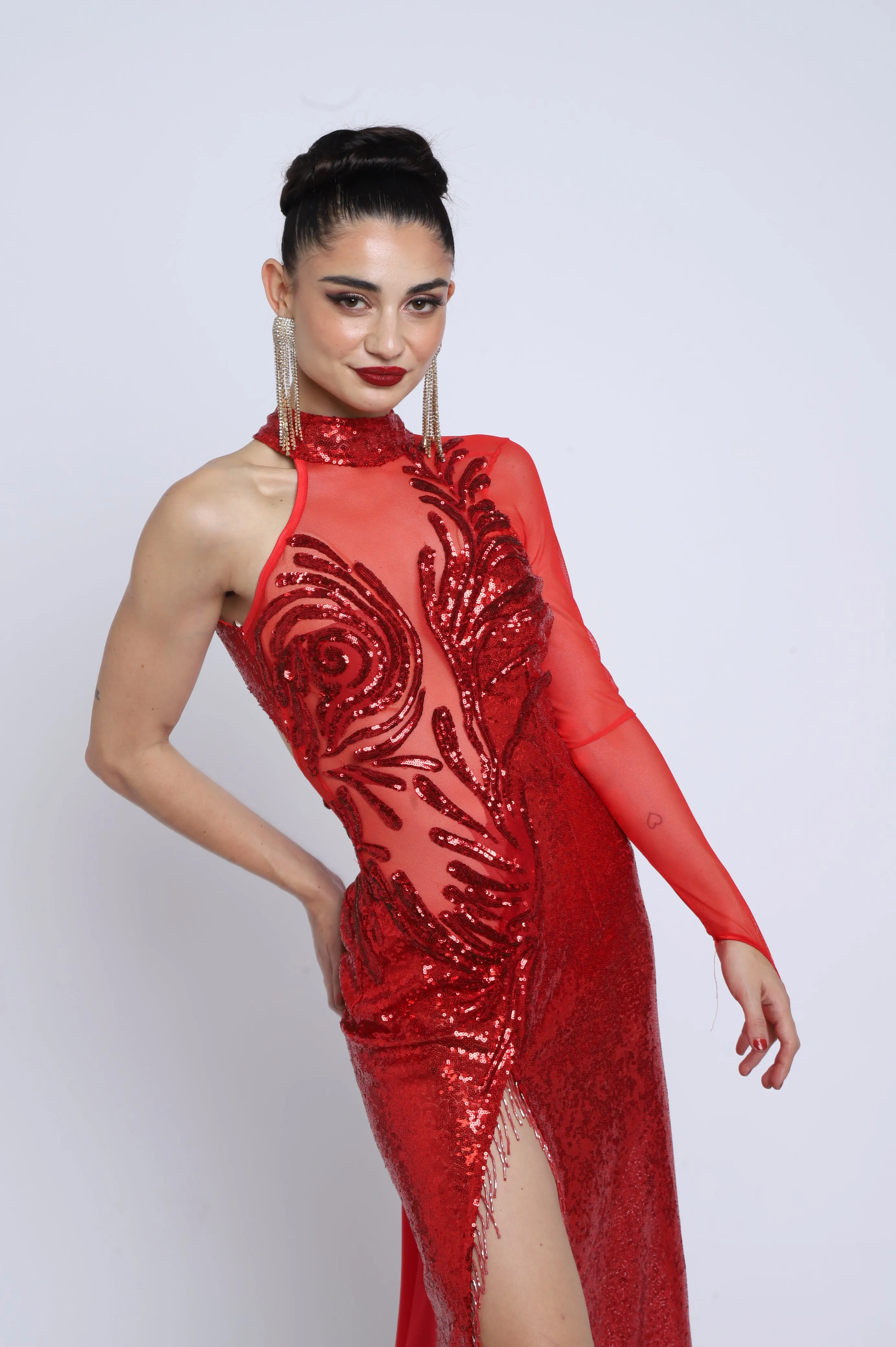 Vestido Tango Escenario SH1403 BIS