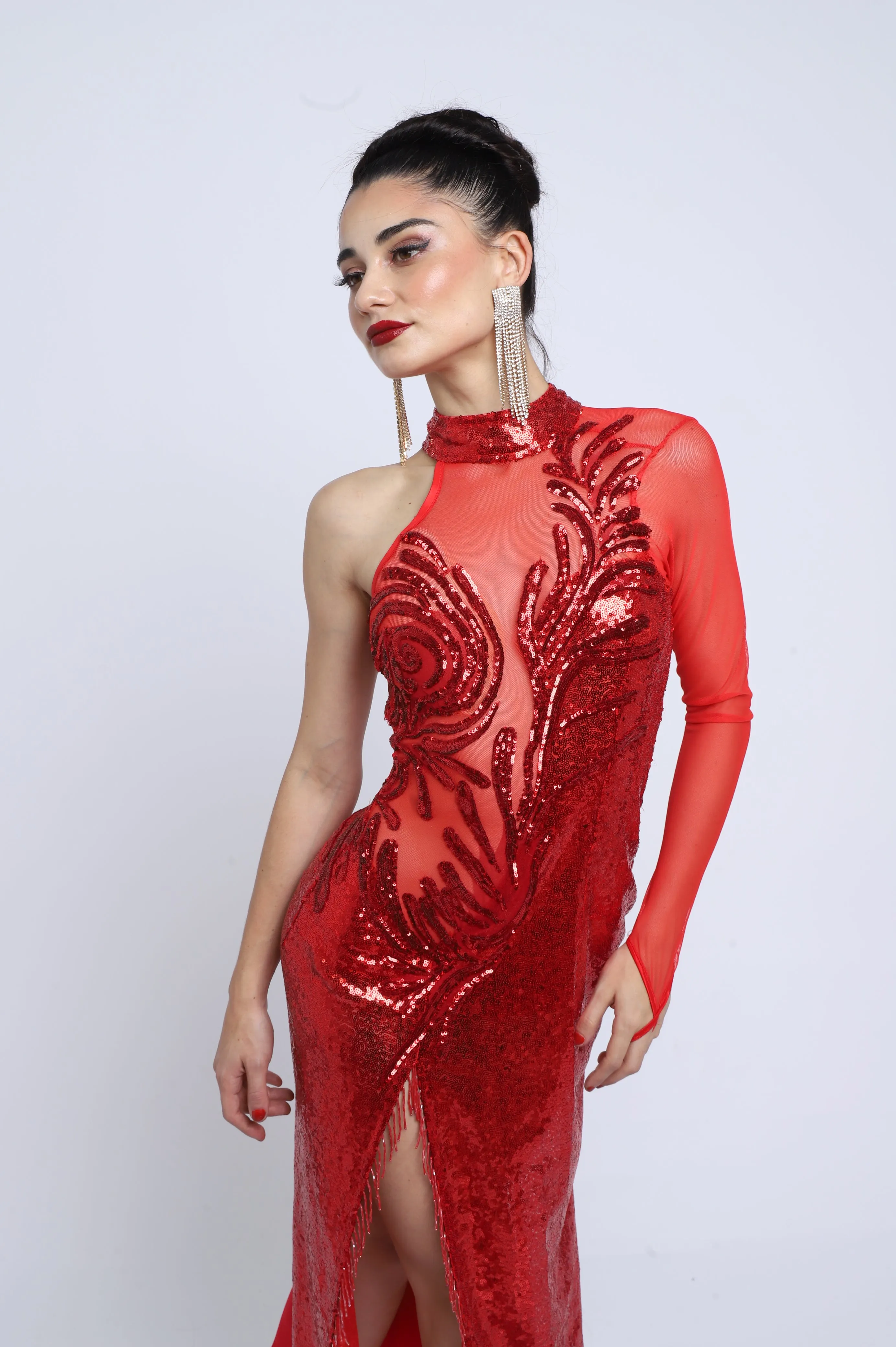 Vestido Tango Escenario SH1403 BIS