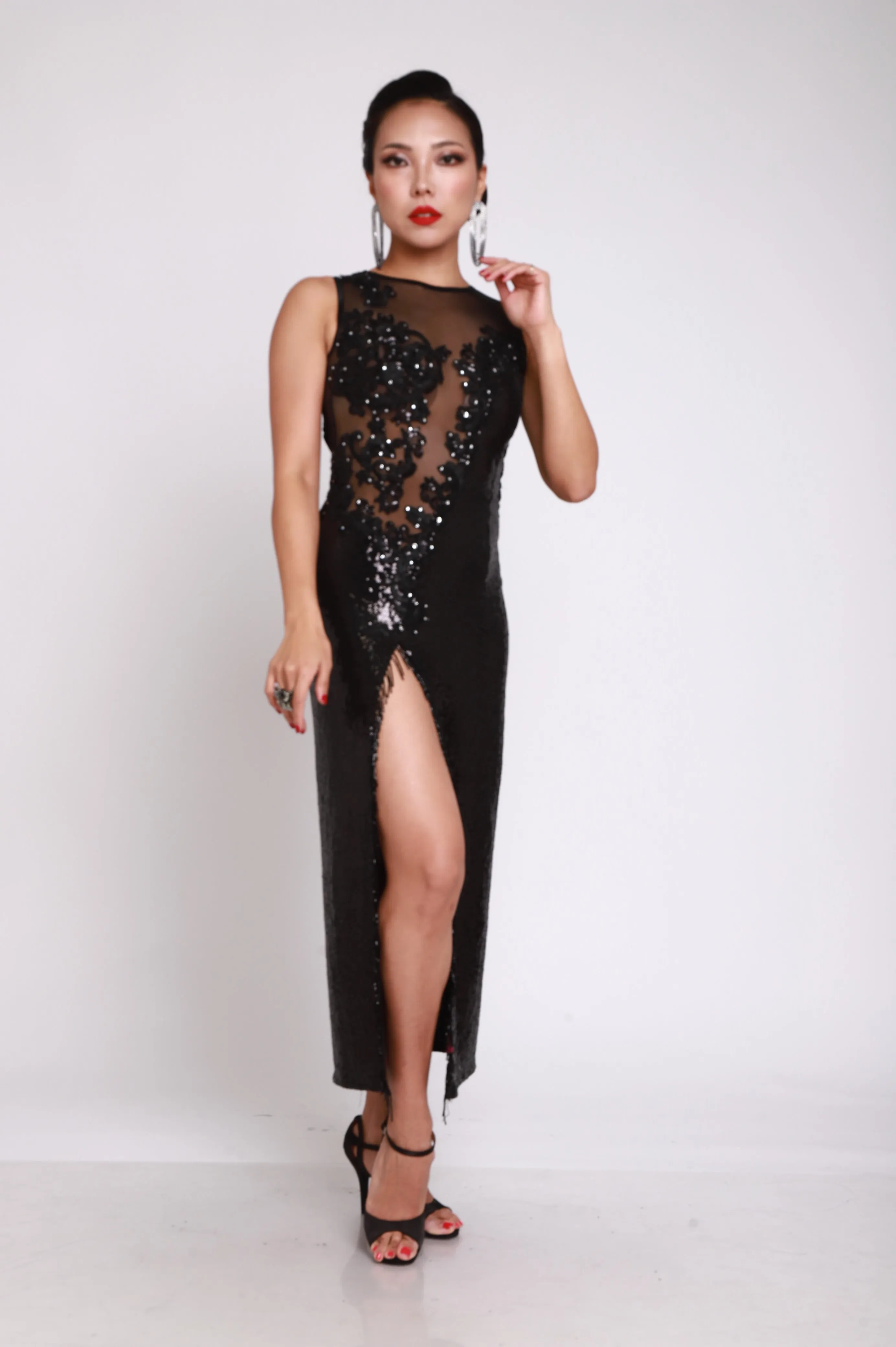 Vestido Tango Escenario SH1404