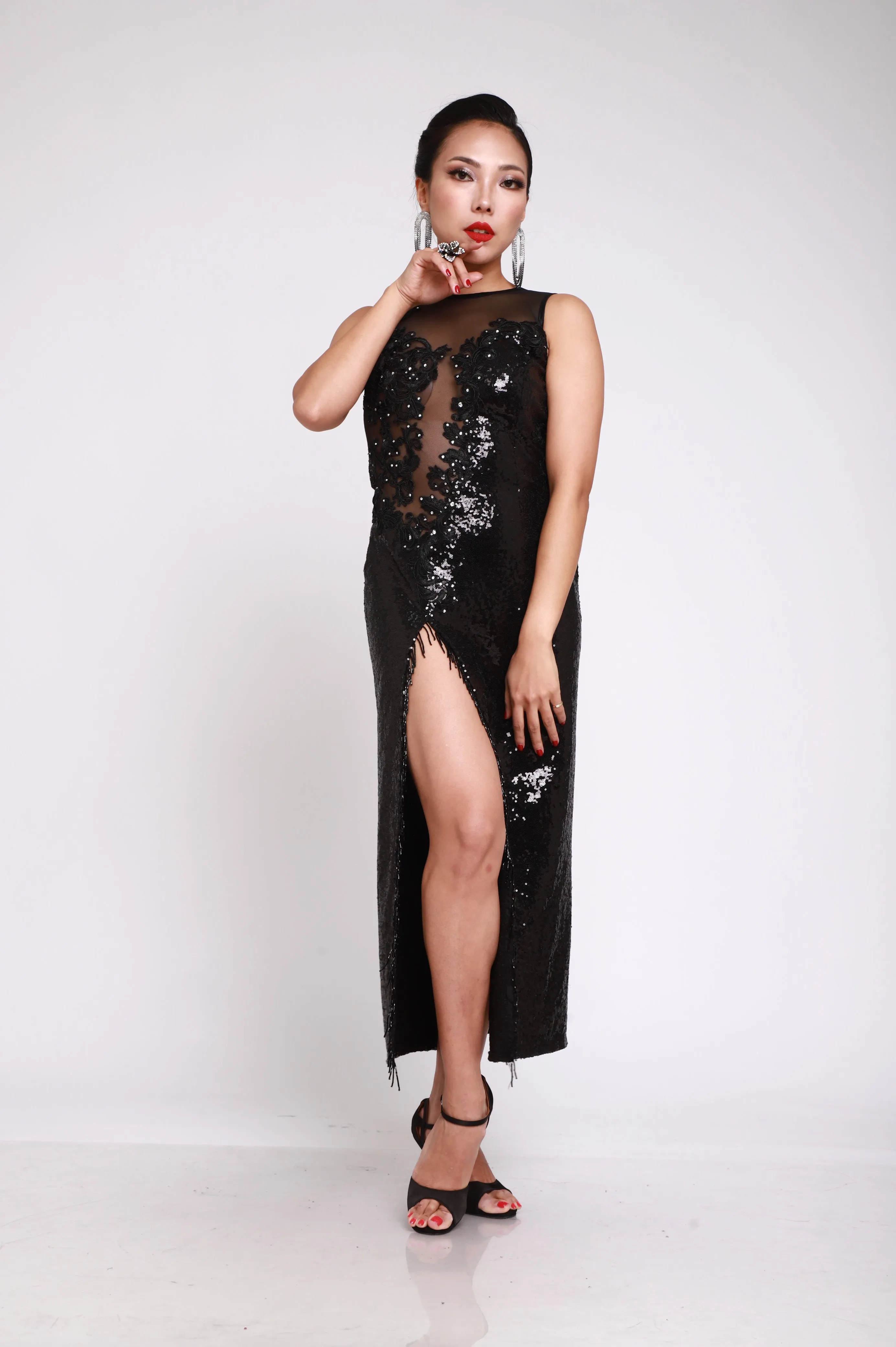 Vestido Tango Escenario SH1404