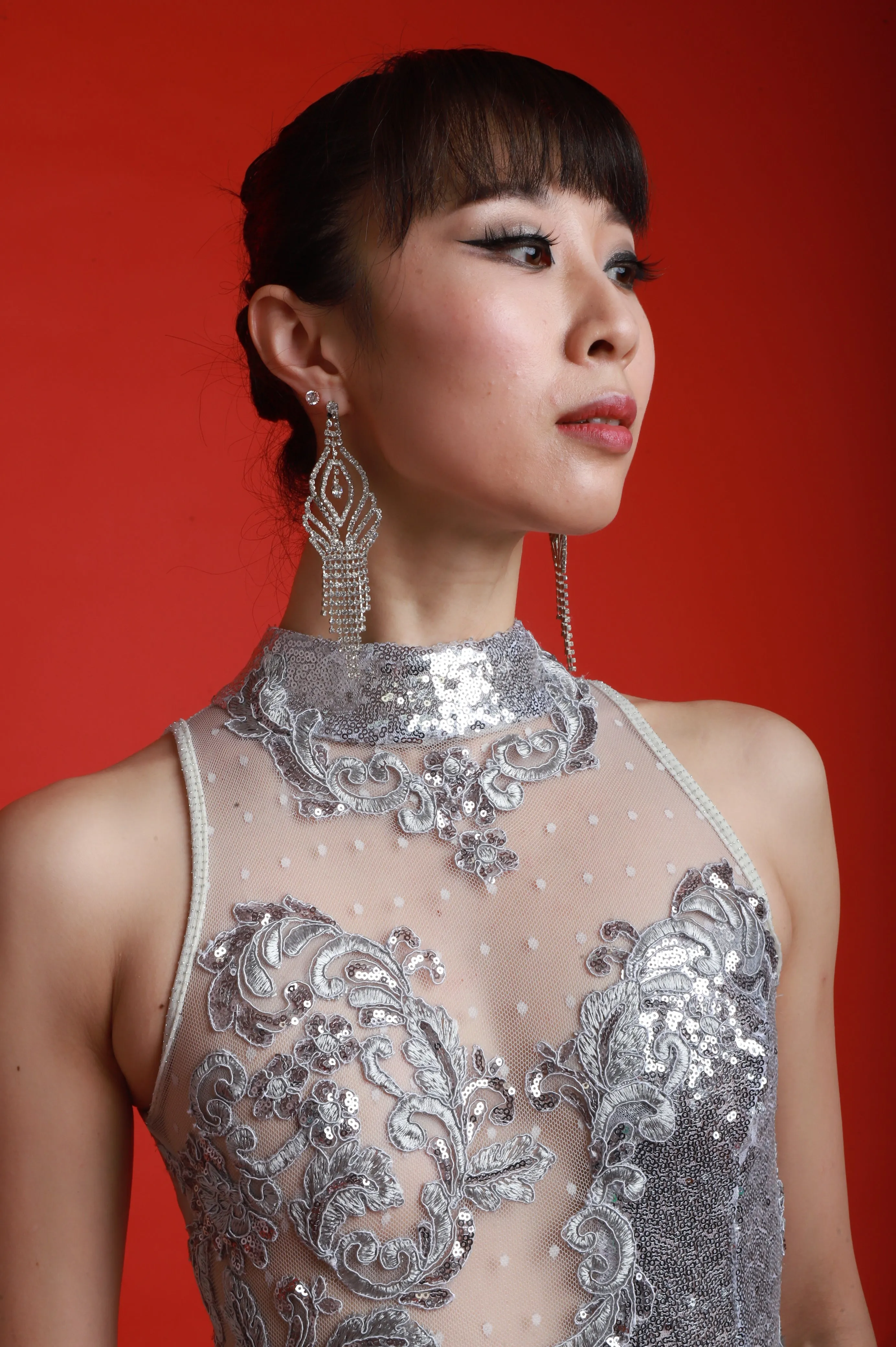 Vestido Tango Escenario SH1407