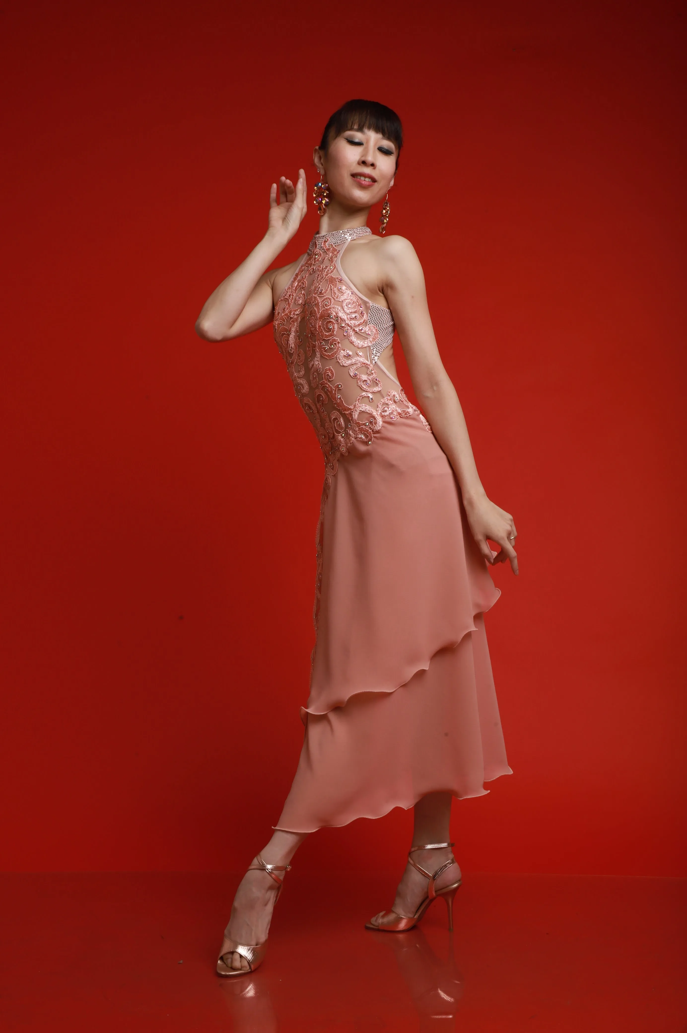 Vestido Tango Escenario SH1418