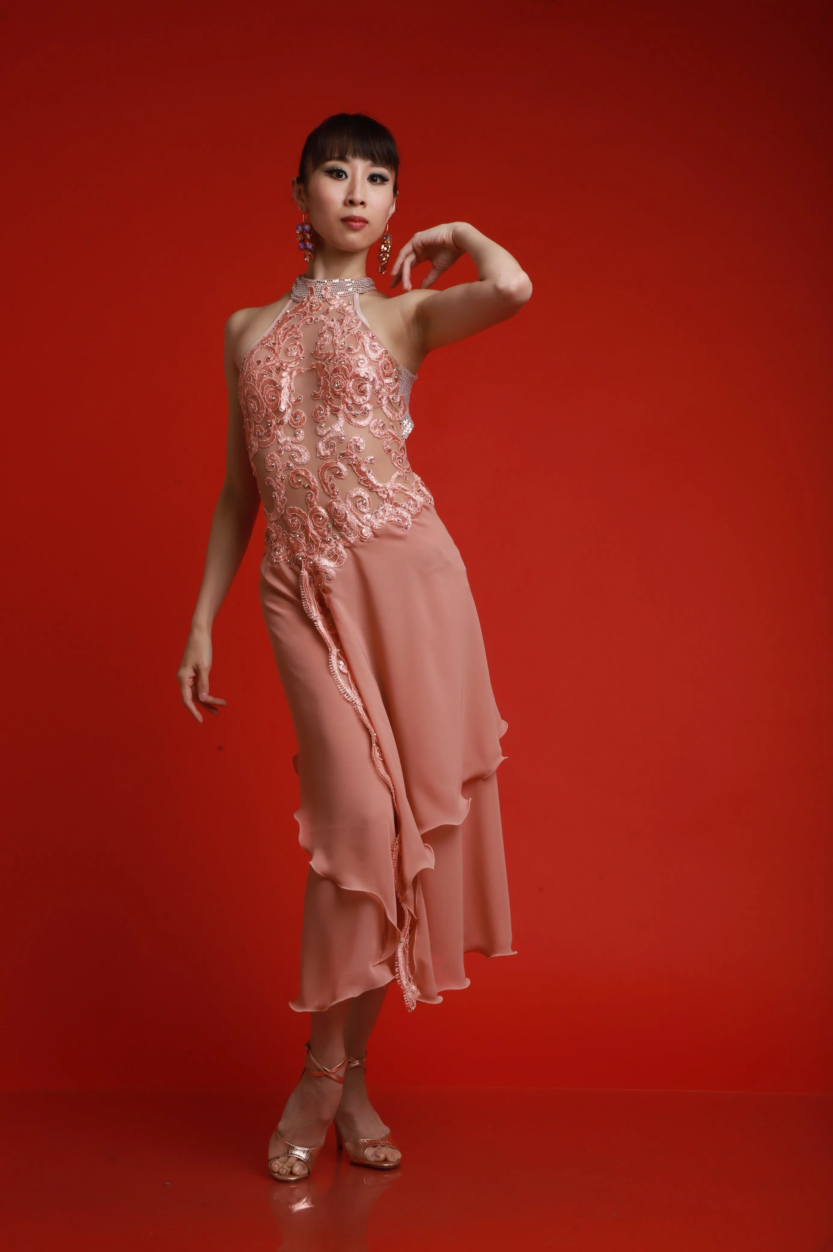 Vestido Tango Escenario SH1418