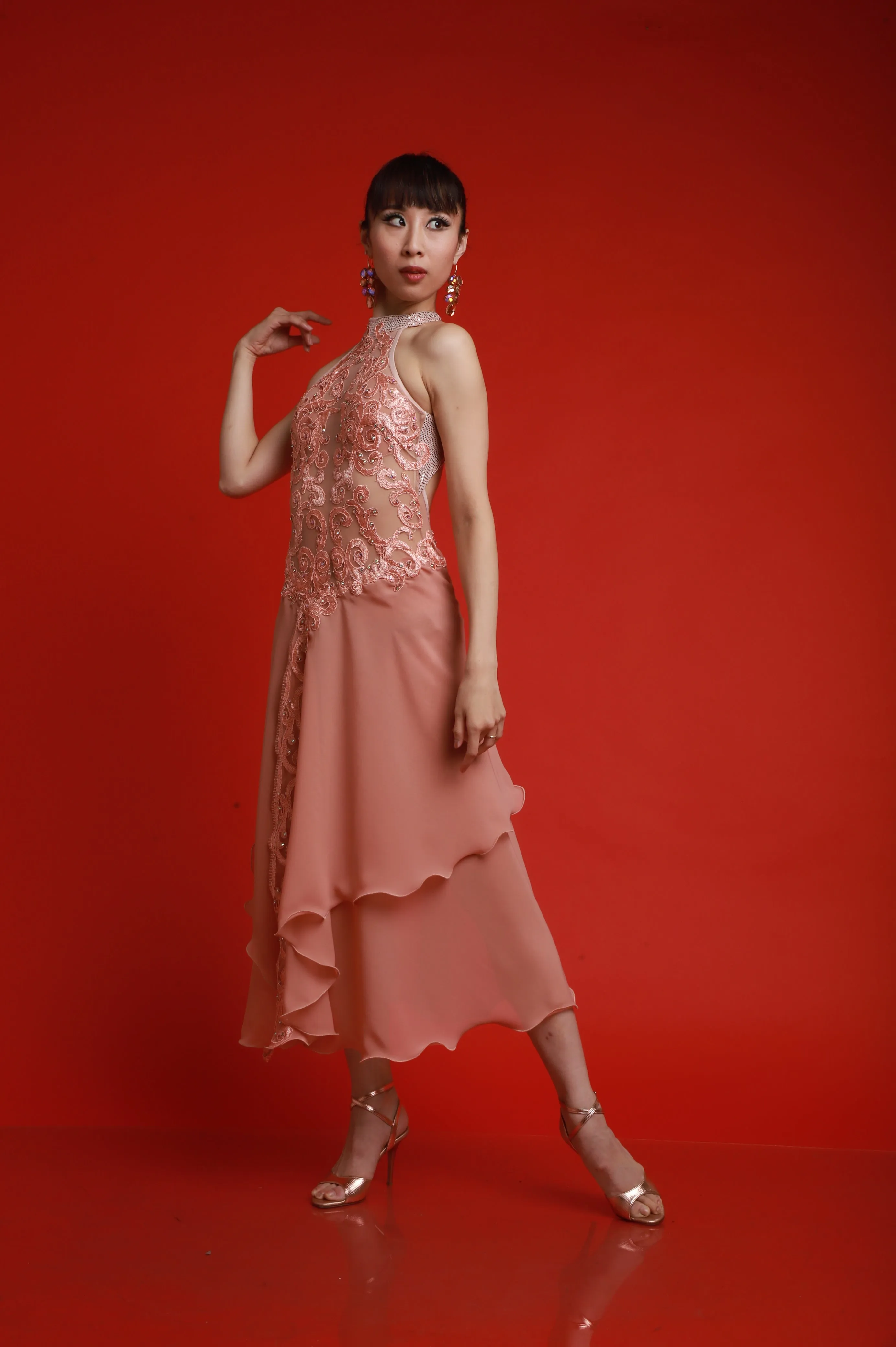 Vestido Tango Escenario SH1418