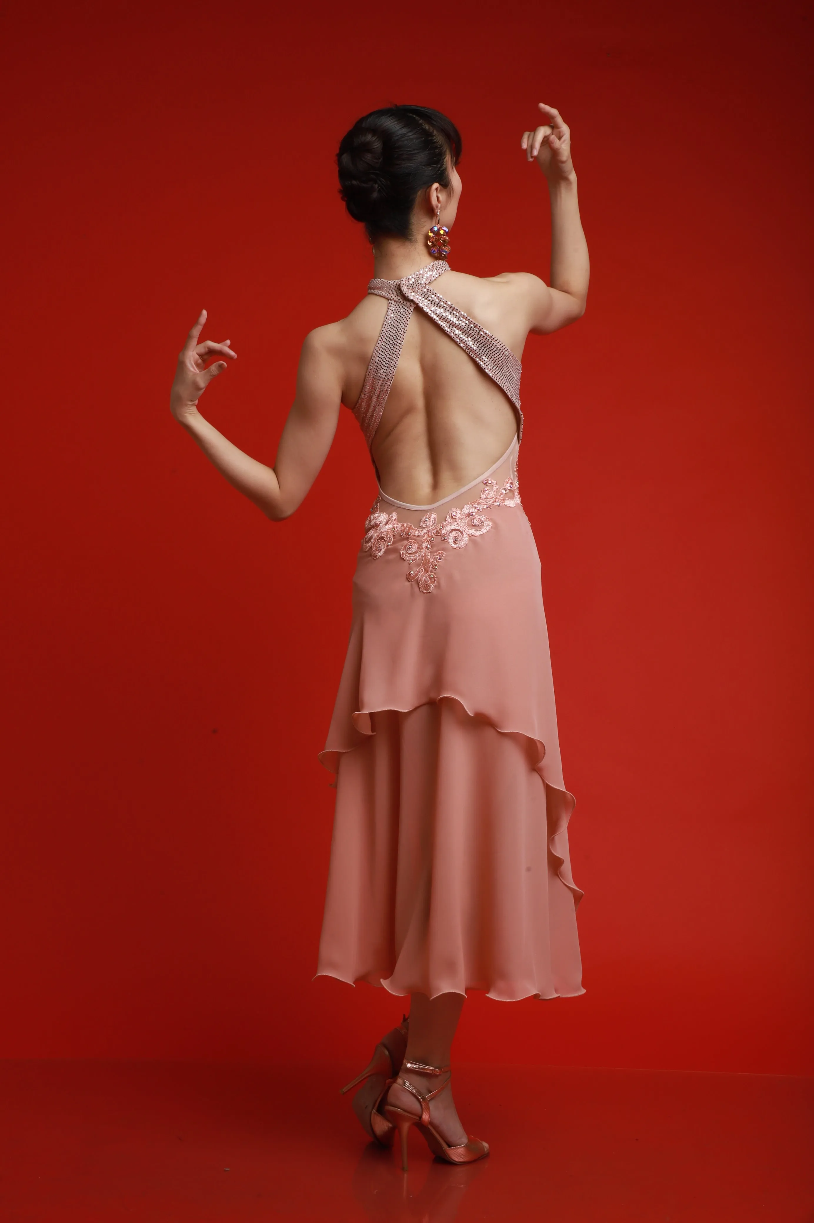 Vestido Tango Escenario SH1418
